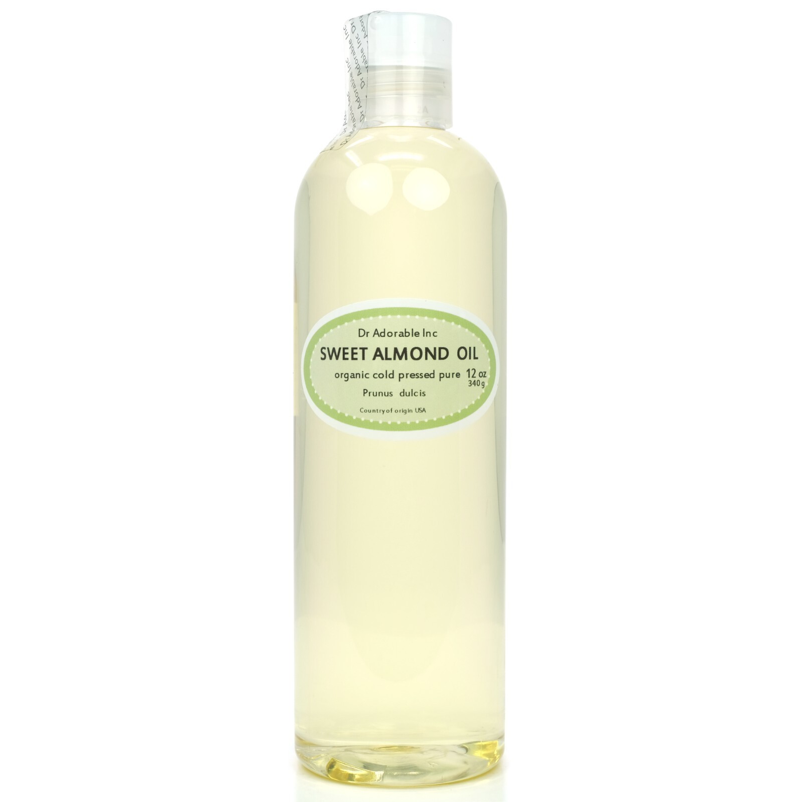 12 OZ ORGANIC SWEET ALMOND OIL