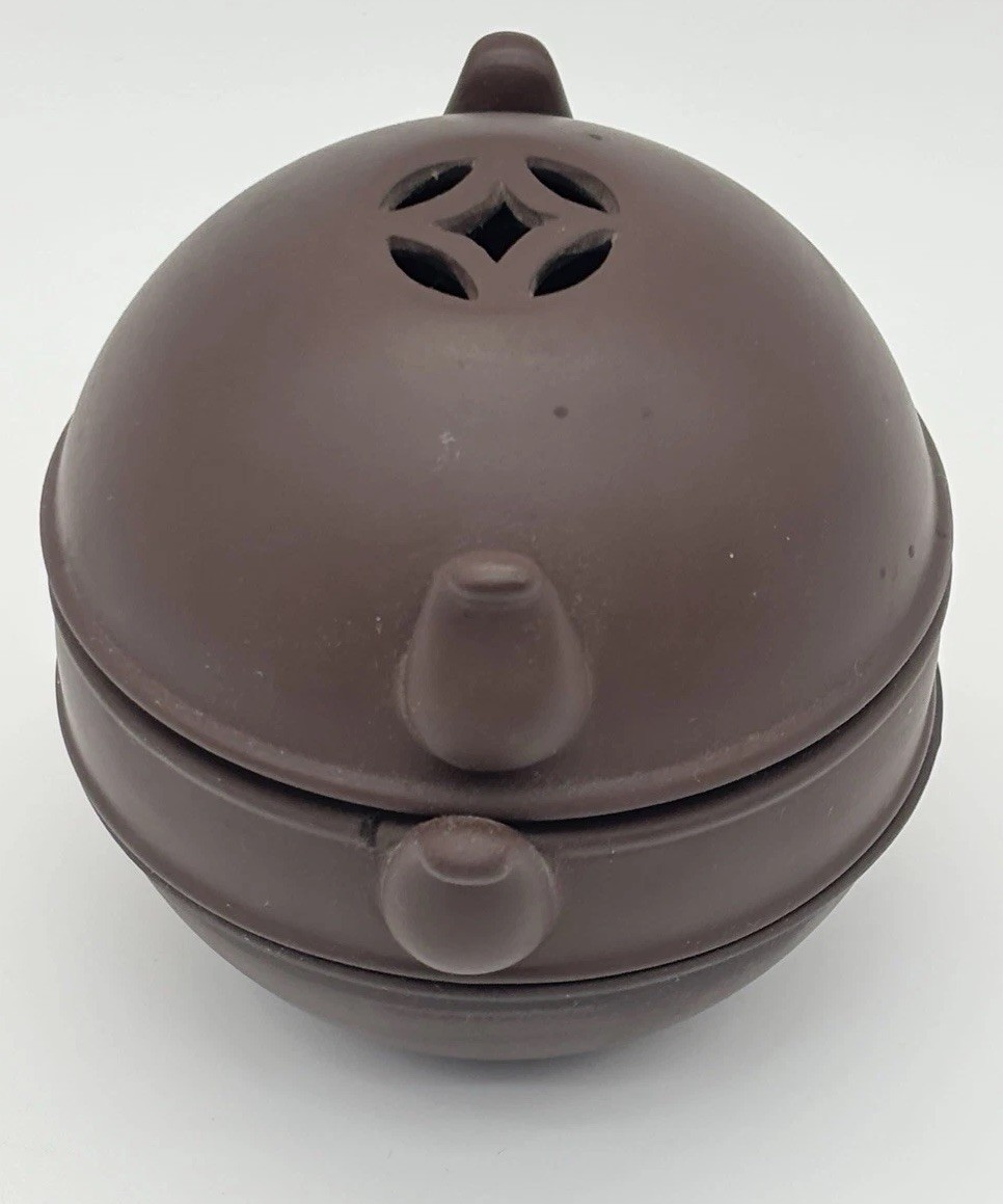 Vintage Chinese Yixing Clay Censer Incense Burner New