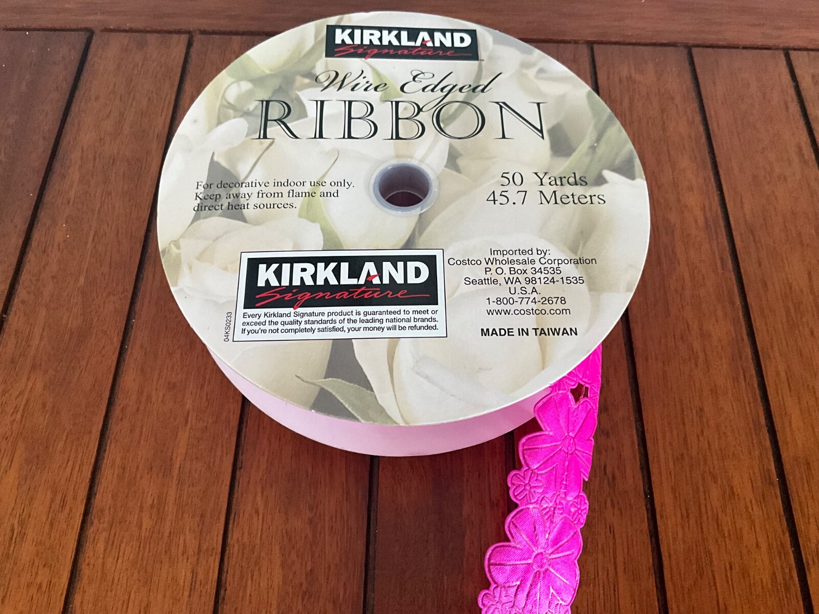 Lot of Kirkland Signature Ribbon – Various Sizes and Colors