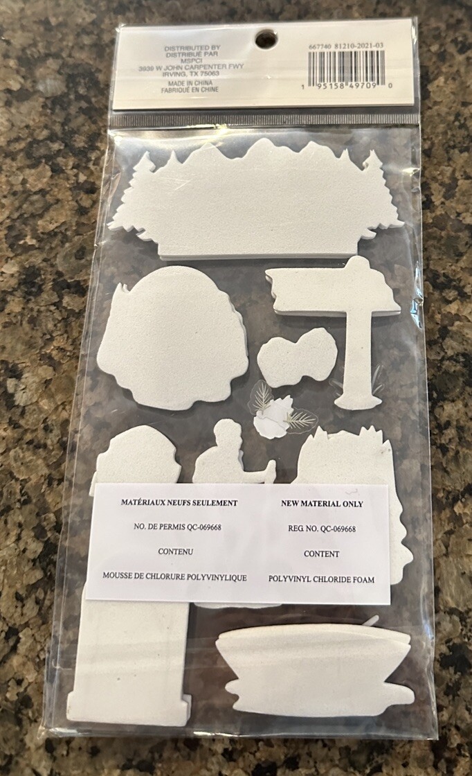 Recollections BANFF NATIONAL PARK Dimensional Stickers 10 Pieces