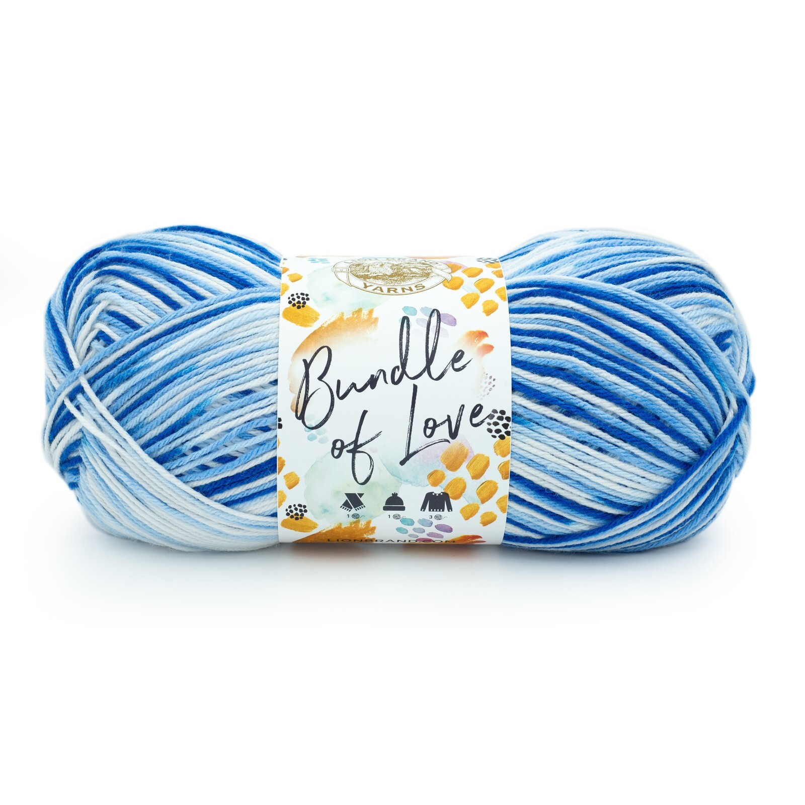 (1 Skein) Lion Brand Yarn 149-211R Bundle of Love Yarn, Oasis