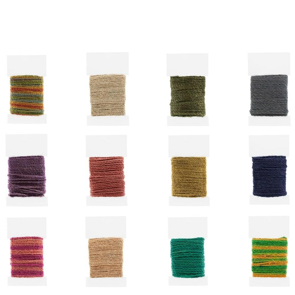 1mm, 2mm, 3mm Twisted Natural Twine Jute Cord String 10 Meter – Craft – BOGO