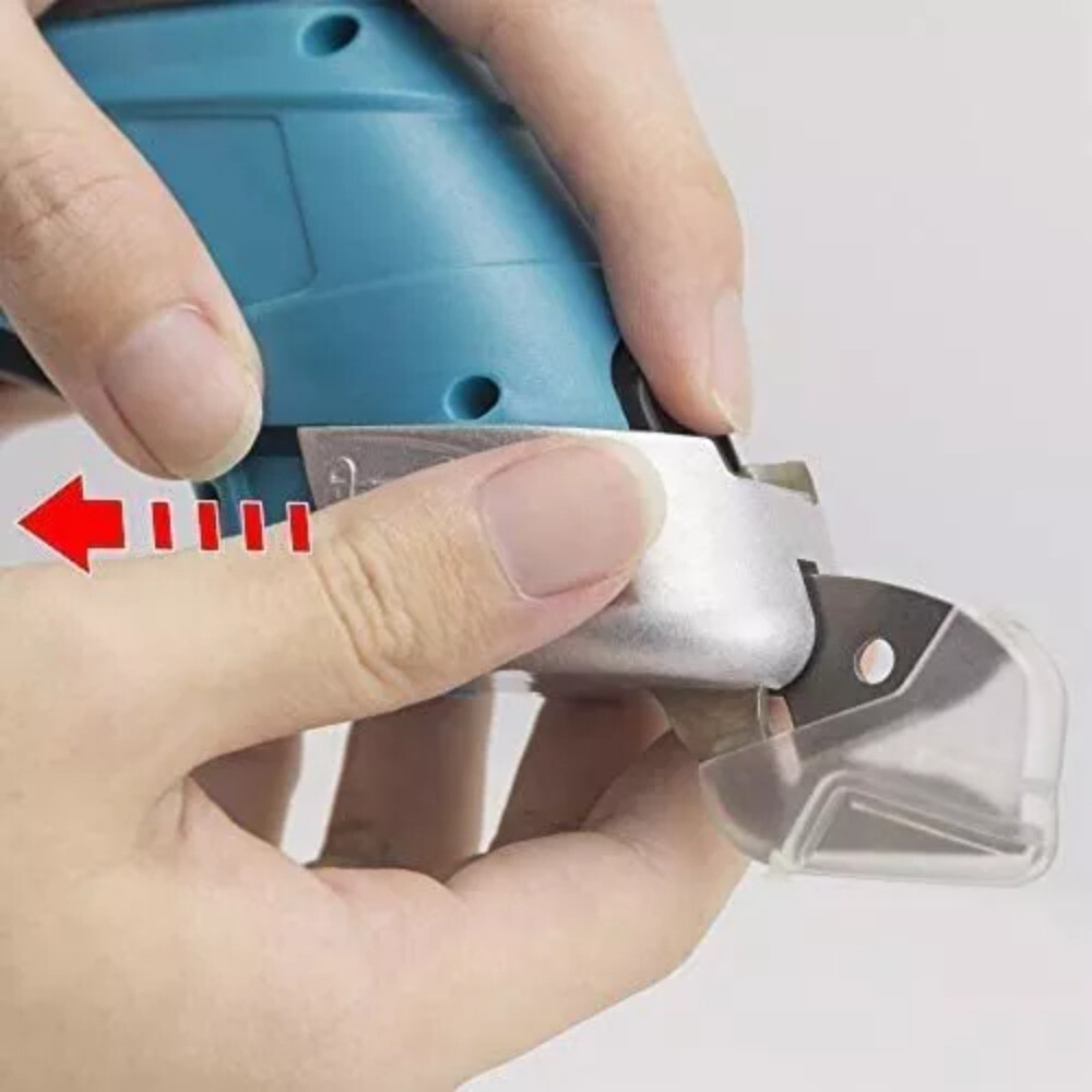 110-240V Electric Rechargeable Handheld Scissors Leather Fabric Cutting Machine