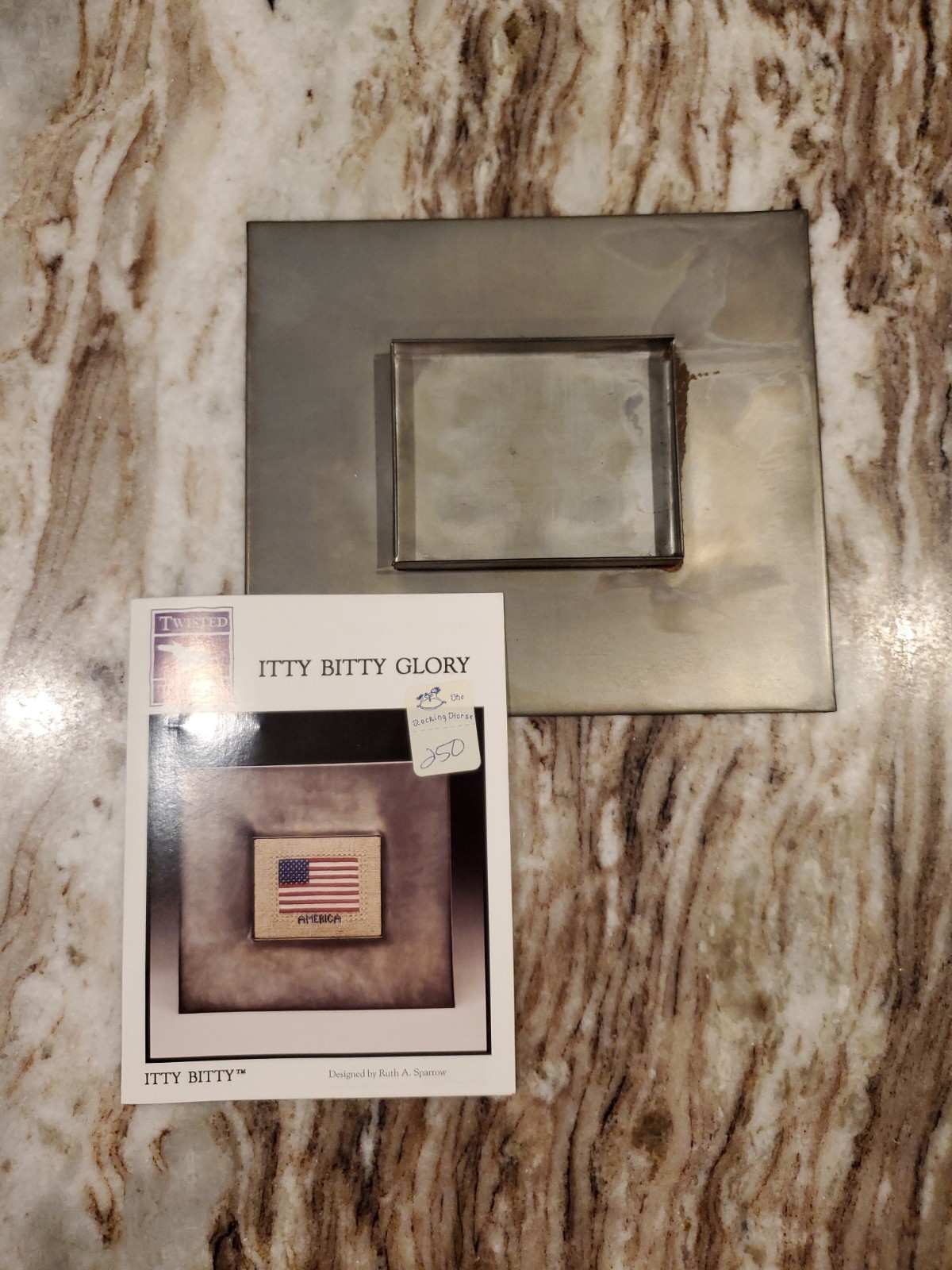 Twisted Threads Cross Stitch Chart With Frame: Itty Bitty Glory