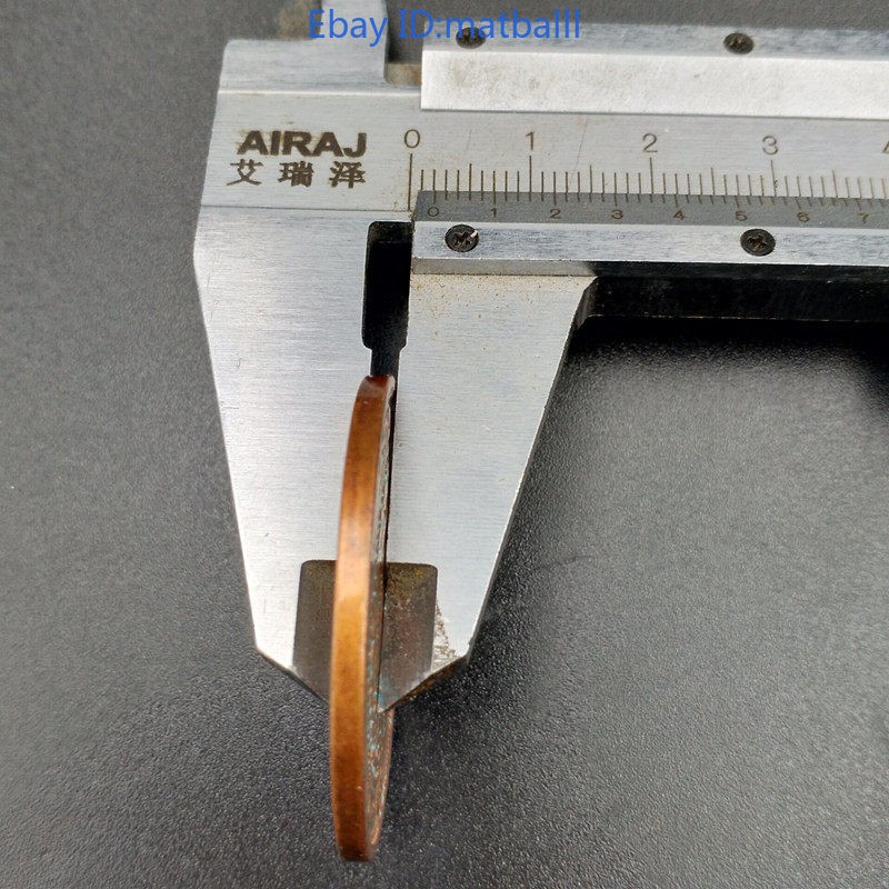 Collectible Copper Coin 35MM Modern Craft
