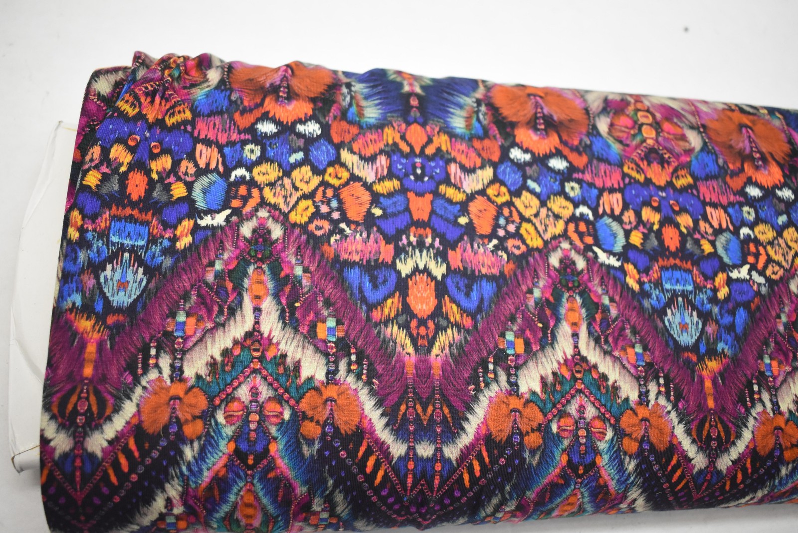 Stenzo Textiles Geometric Fabric Bolt 13+ Yards Multicolor Craft Sewing