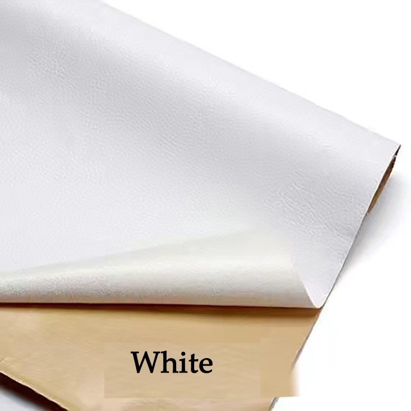 Self Adhesive Vinyl Faux Leather Fabric Repair Patch Kit for Car seat Sofas