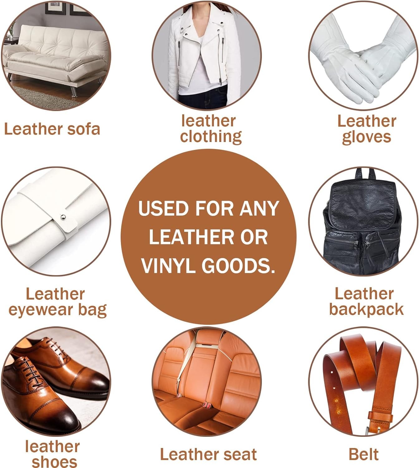 Advanced Leather Repair Kit Filler Vinyl DIY Car Seat Patch Sofa Rip Holes 20ml