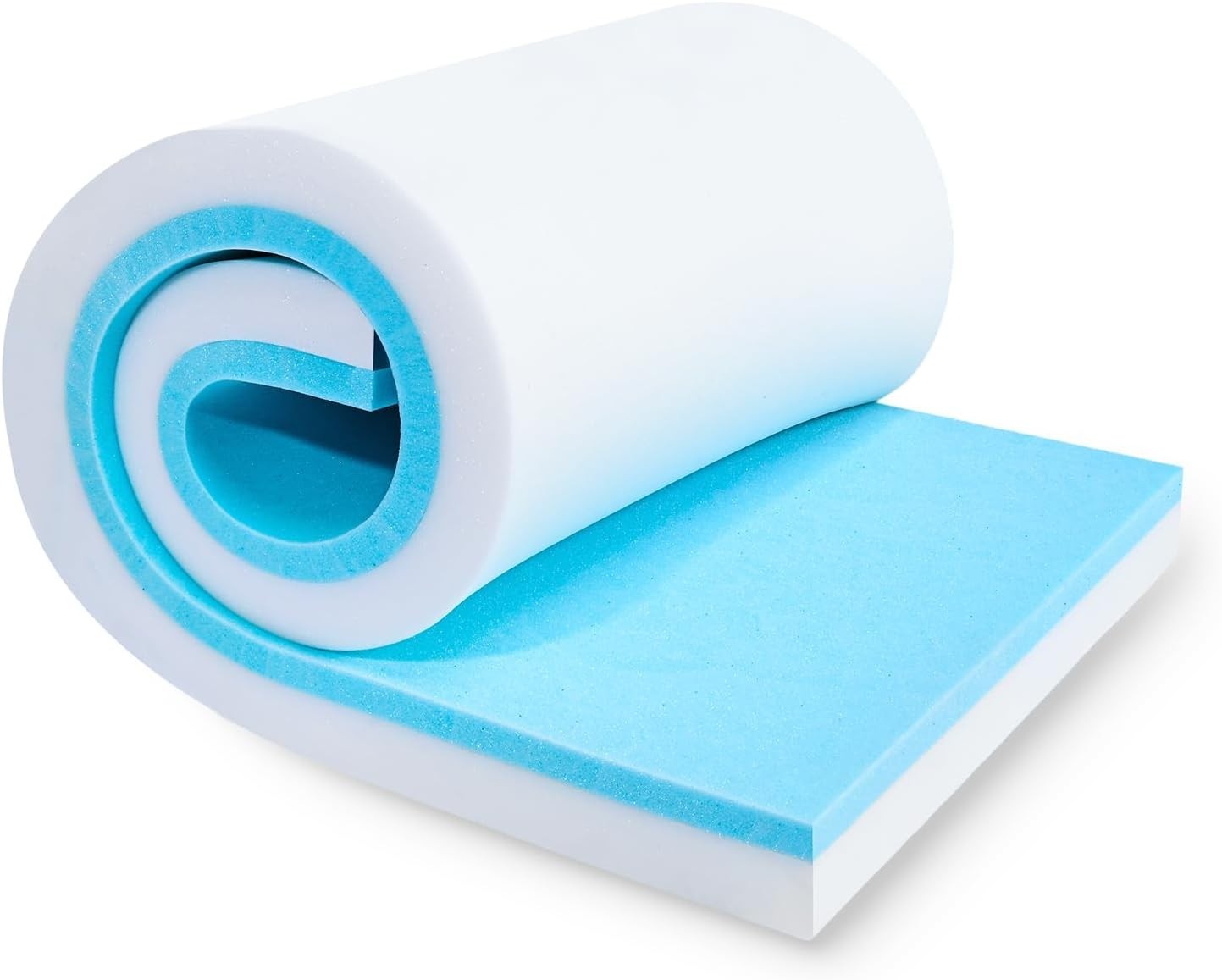 72″ x 24″ x 3″ Gel Memory Foam Pad for Sofa Cushions and Furniture Support