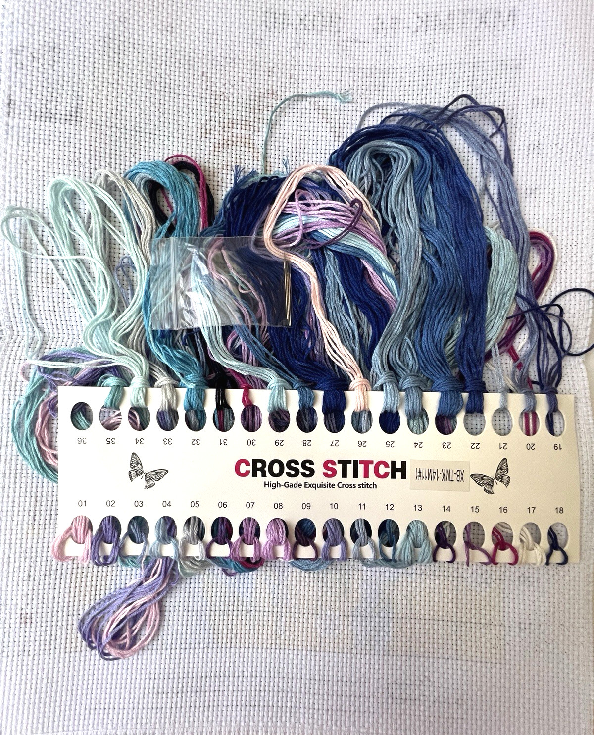 Frozen Cross Stitch Kit 30 x 40 Embroidery Thread Pattern Arts & Crafts Hobbies