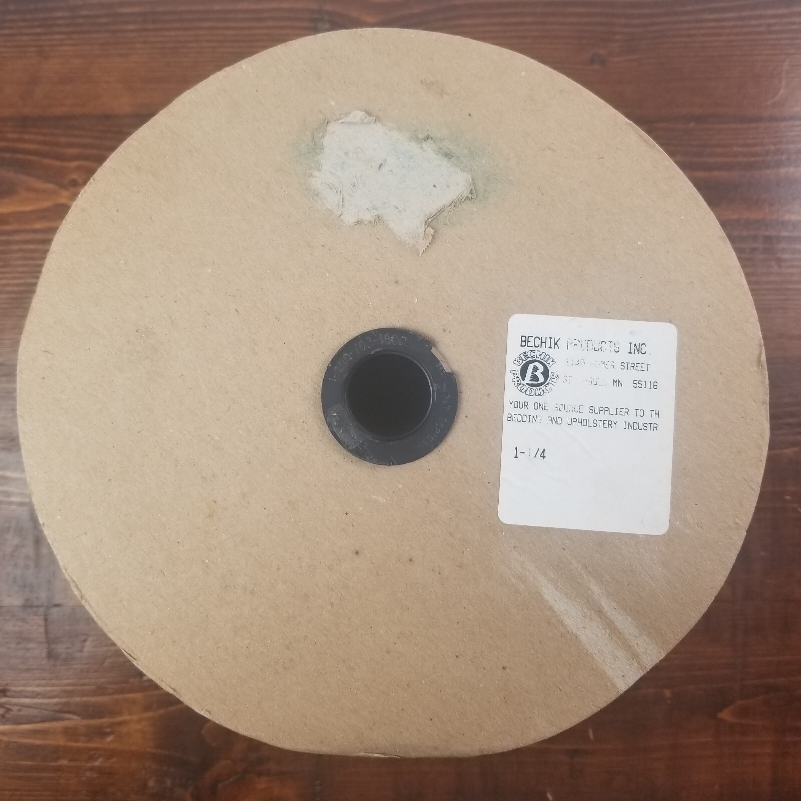 Belchik Products Trim 1 – 1/4″ White 6 Pound Roll Mattress and Upholstery