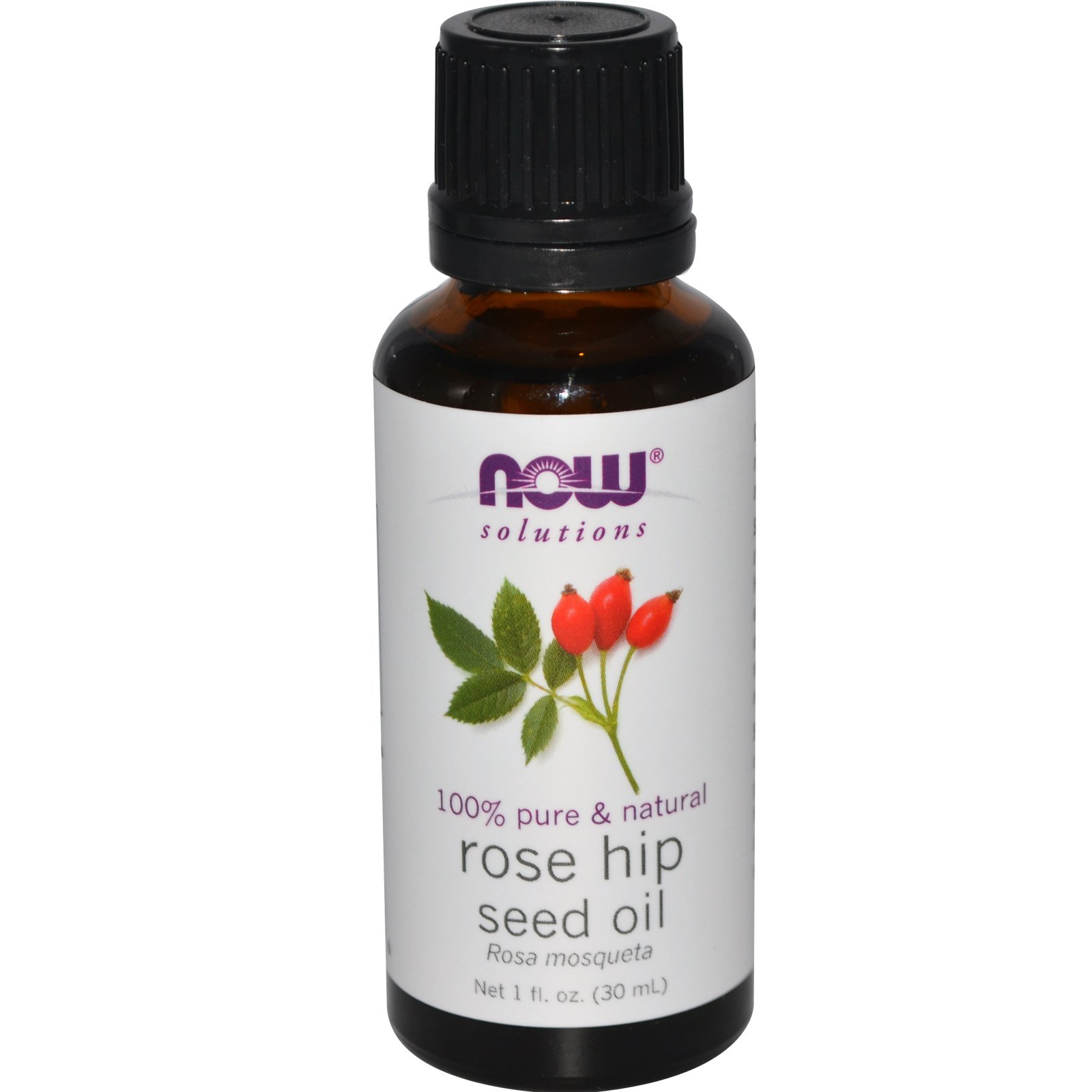 Rose Hip Seed Oil (100% Pure), 1 oz – NOW Foods Topical Oils