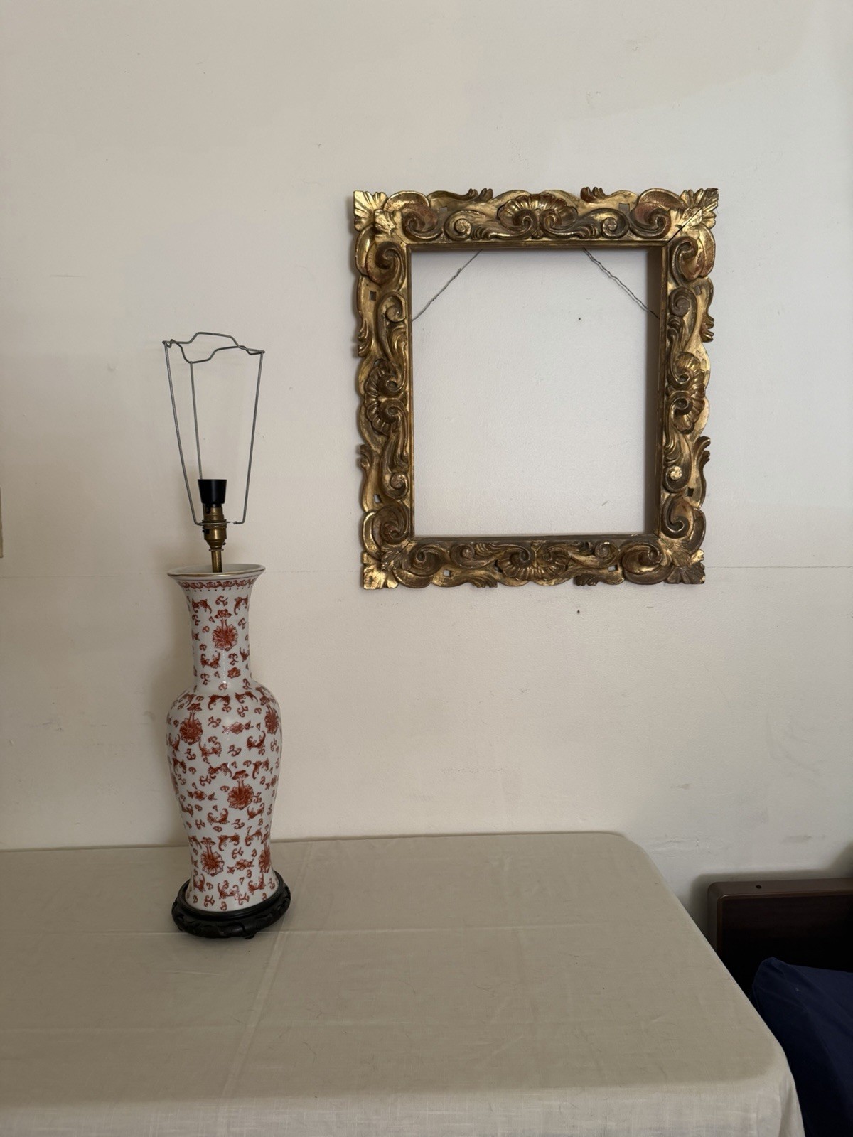 Nice Vintage Chinese Porcelain Vase converted to Lamp