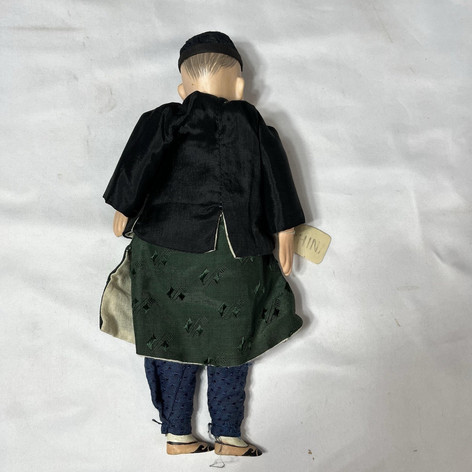 2 Composition Cloth Chinese Asian Dolls Jolly Chinese Character Doll Mr Foo Wife
