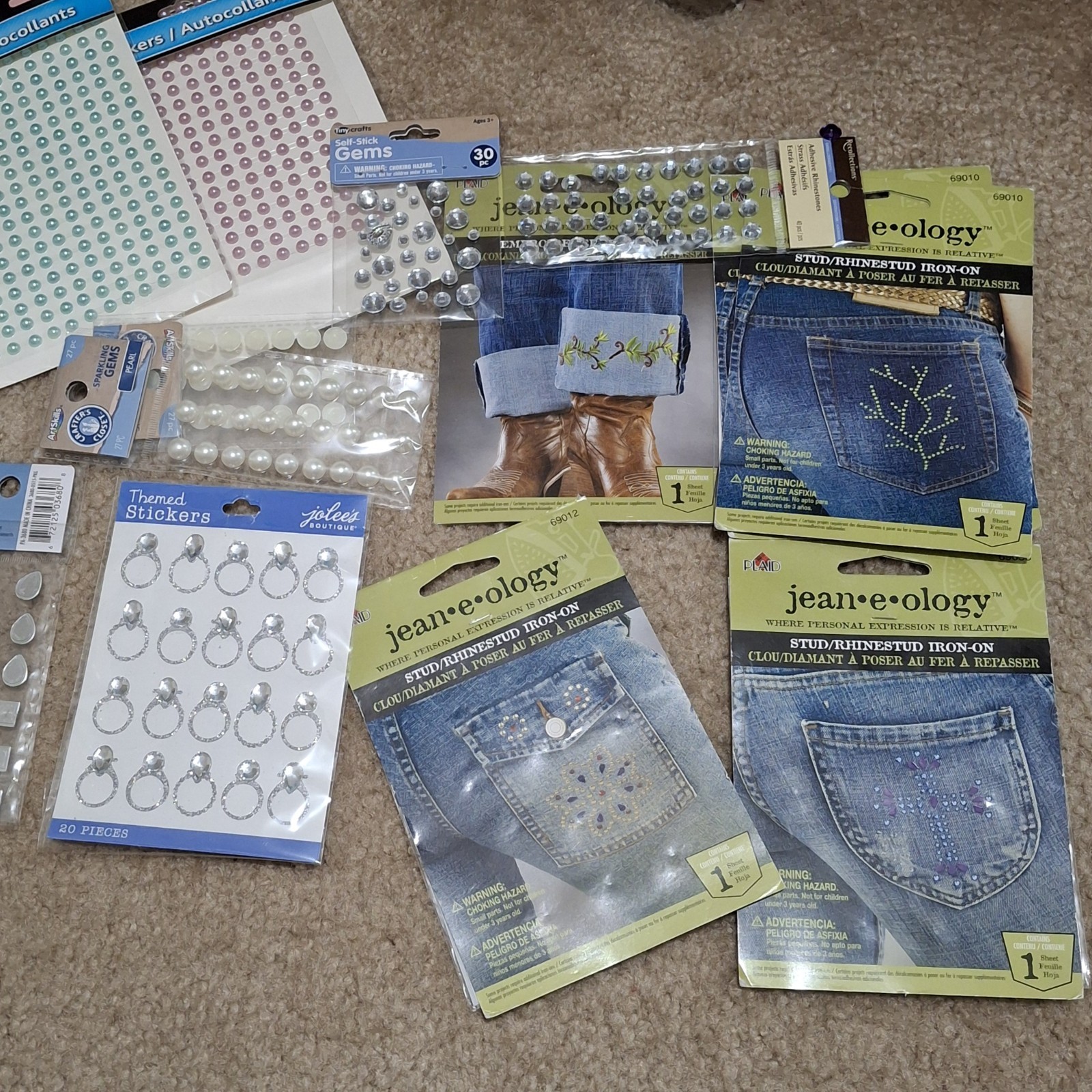 Assortment Of Craft Supplies