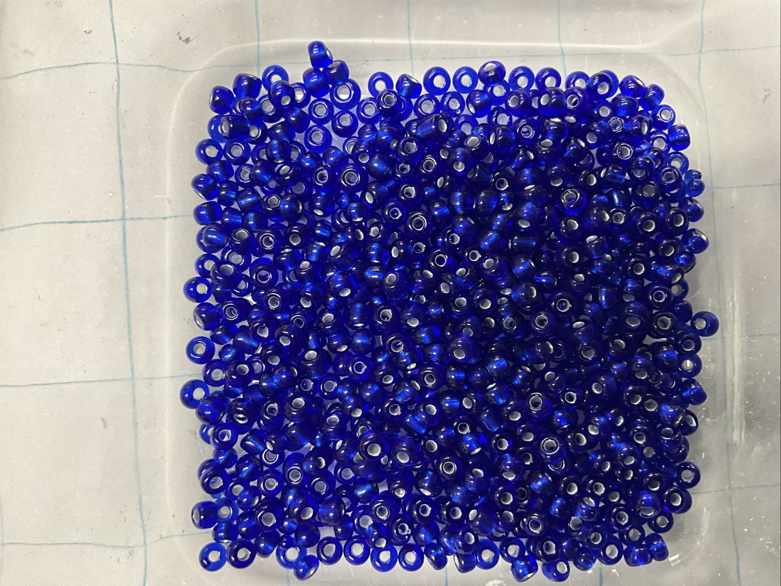 Glass Seed Beads 4m 6/0 SAPPHIRE BLUE 2.9 Oz 85g MULTI ITEM COMBINE SHIPPING