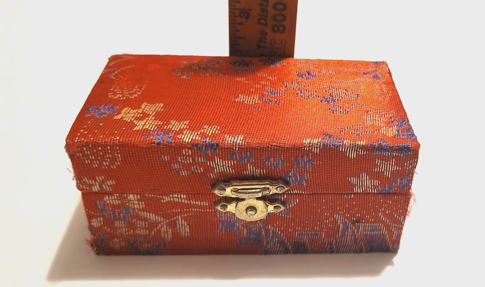 Vintage Chinese Baoding Health Balls Internal Chimes Meditation Red Box