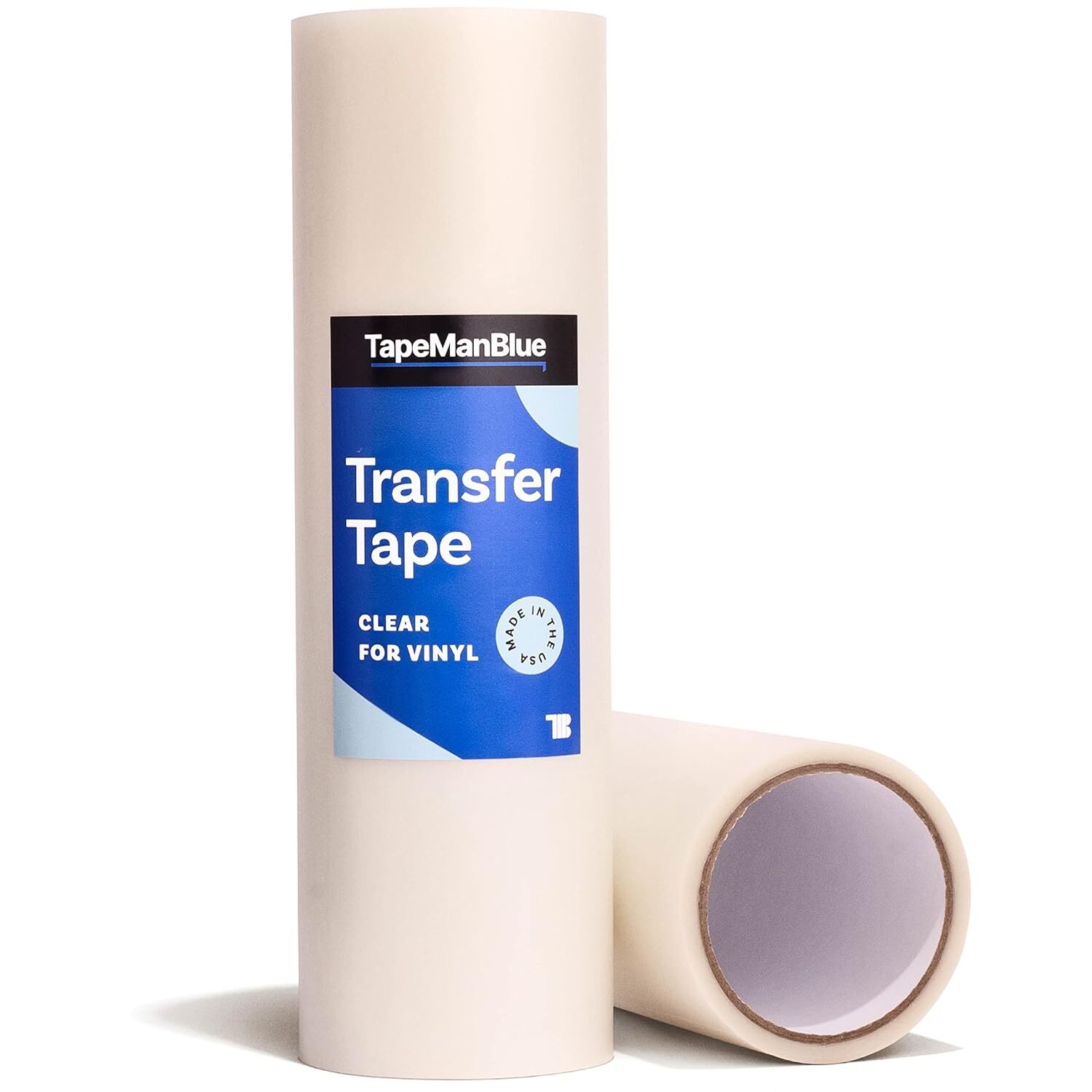 12″ X 50′ Roll Of Clear Transfer Tape For Vinyl, Made In America, Premium-grade