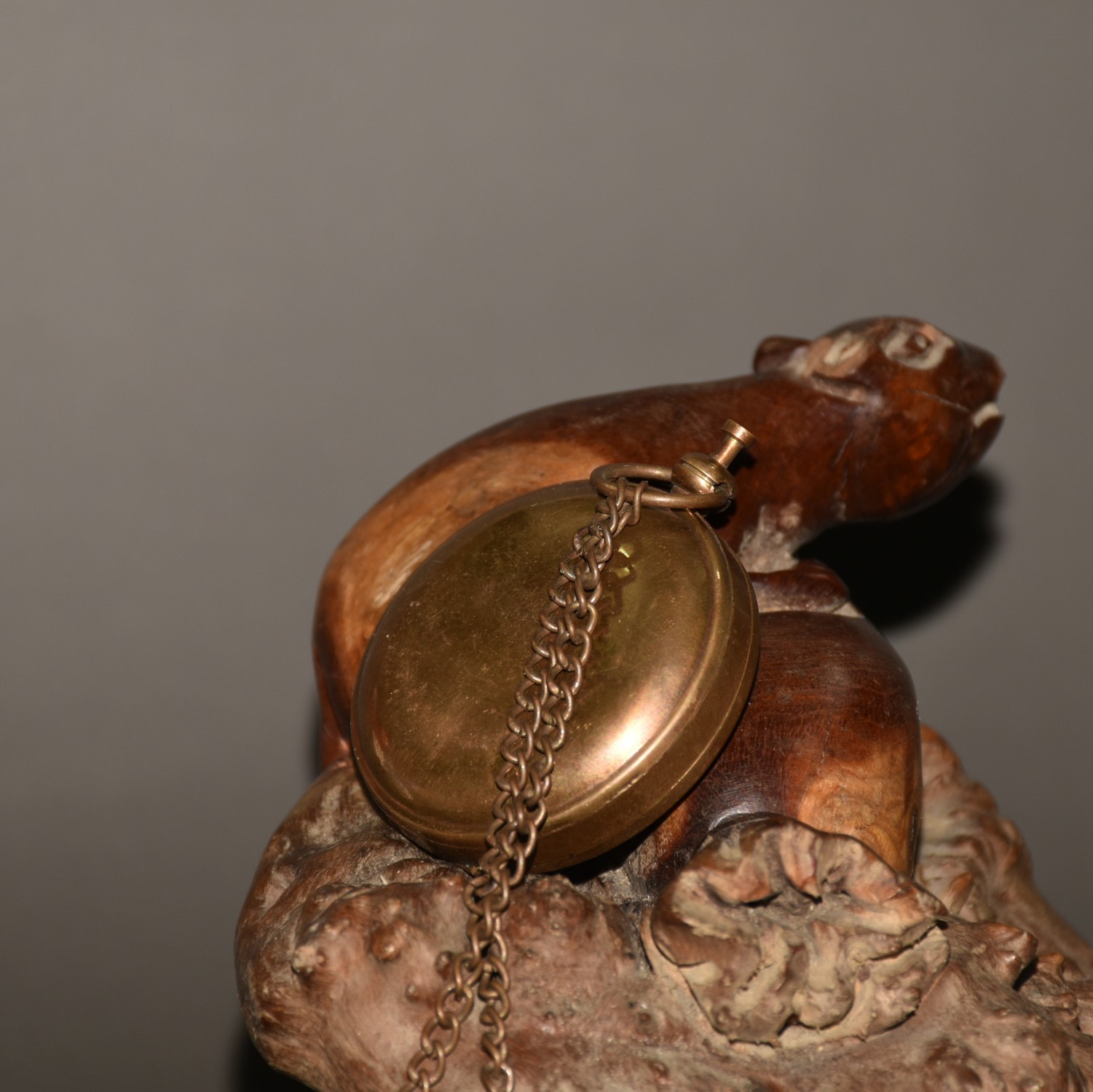 Vintage Brass Compass 1.97×2.36×0.98in 74g Retro Navigation Decor