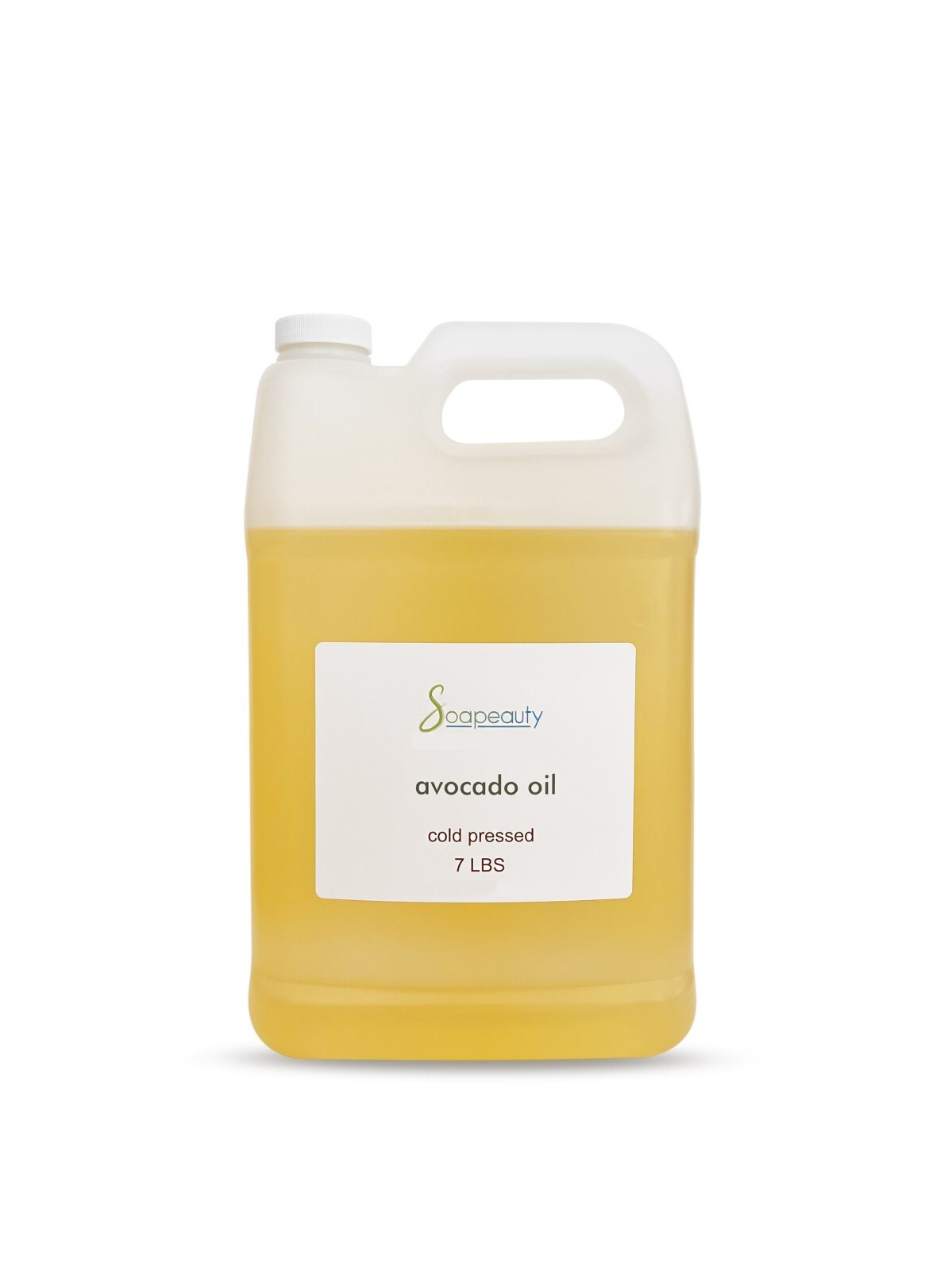 100 % PURE AVOCADO OIL NATURAL CARRIER COLD PRESSED REFINED 7 LB