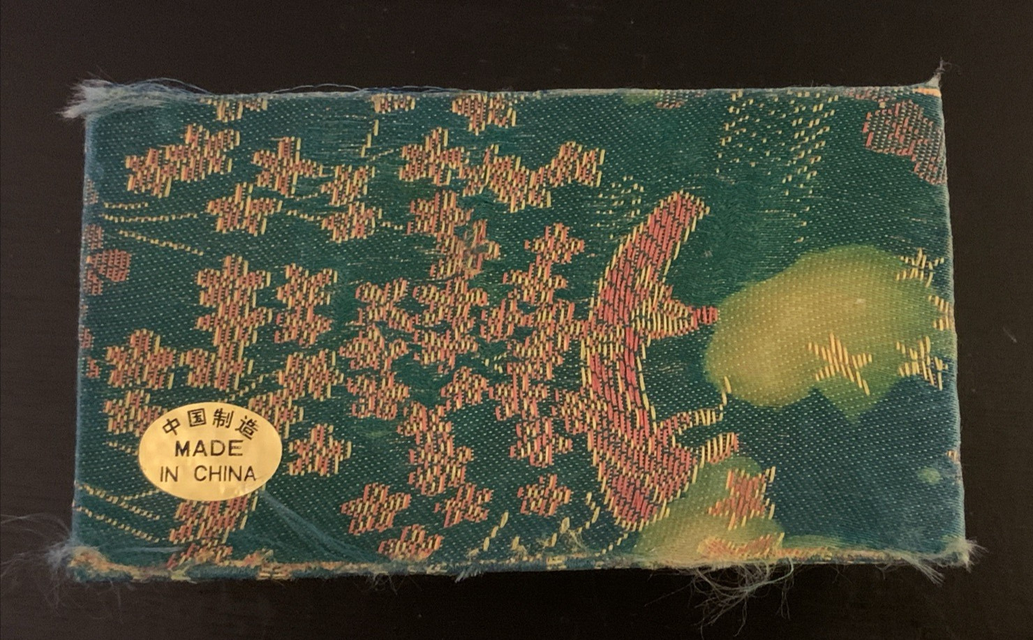 Vintage Chinese Cloisonné Baoding Balls with Chimes Green With Dolphins In Box