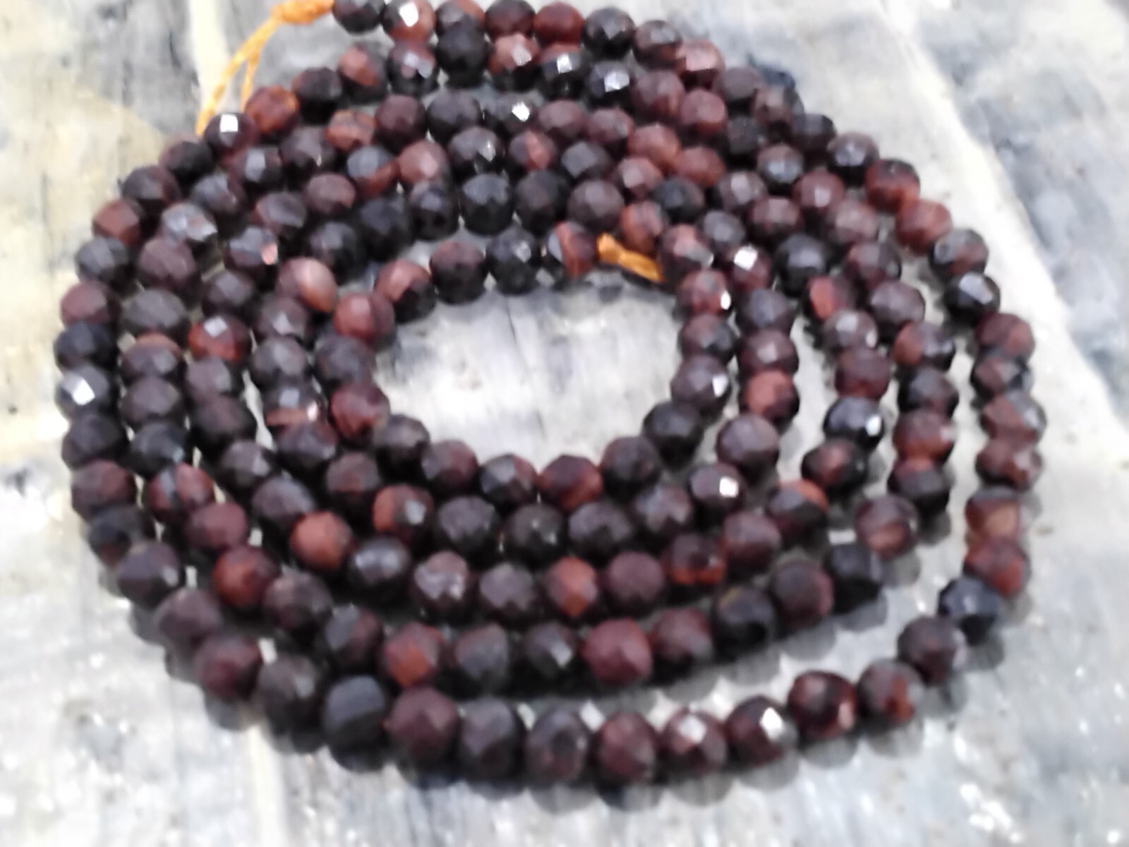 Natural Tiger Eye, Facete2, 2-2.5mm, Approx 150-160pce, Free post Oz Seller