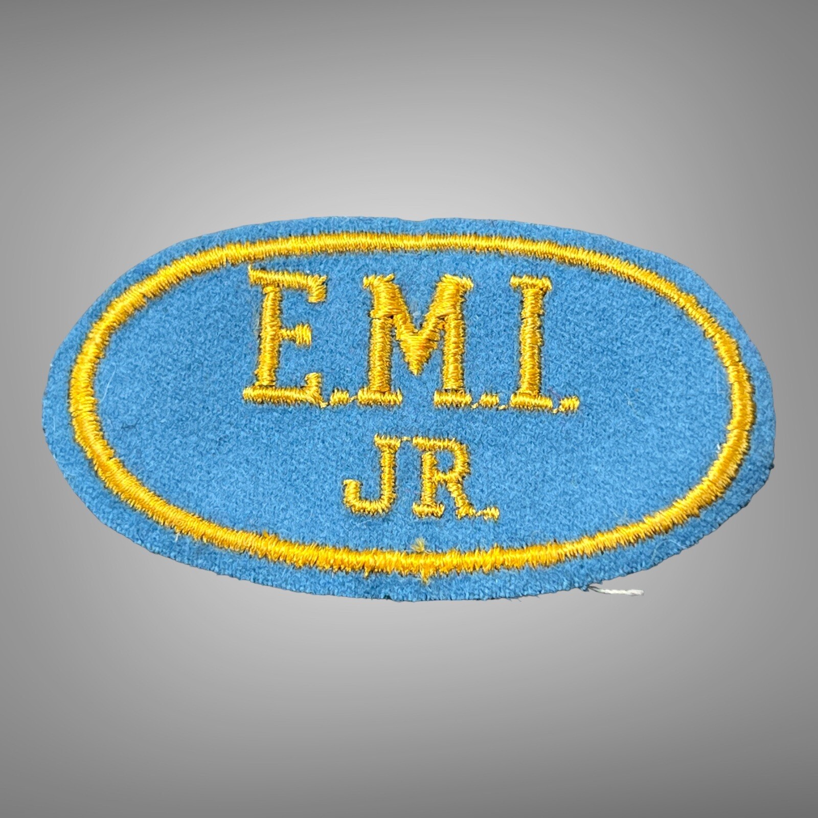 Vintage Embroidered Sew On Patch EML JR