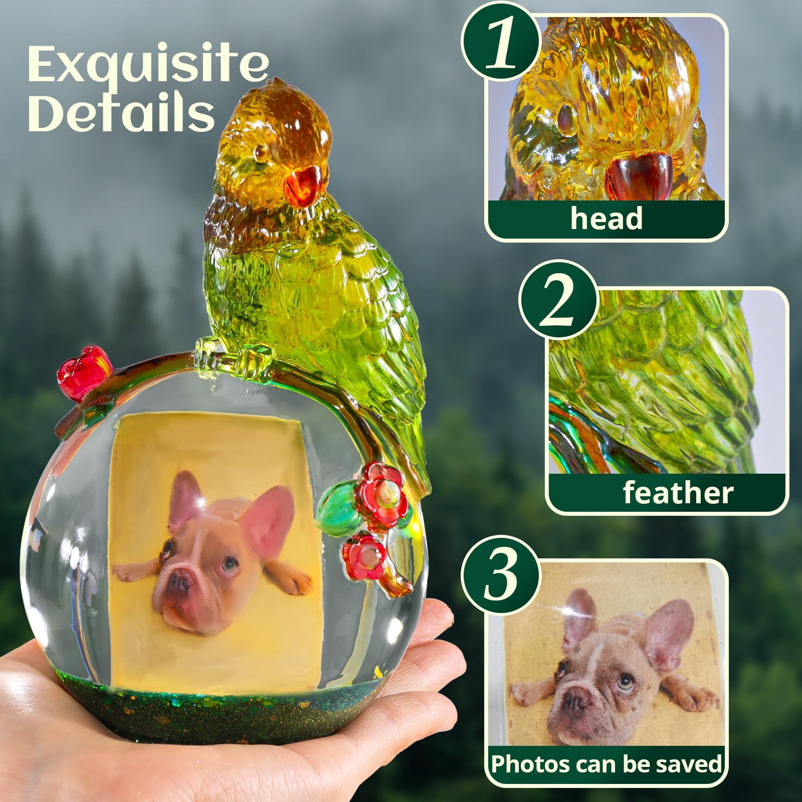 LET’S Resin Crystal Resin Molds, Crystal Orb Decorative Statue Silicone Molds…