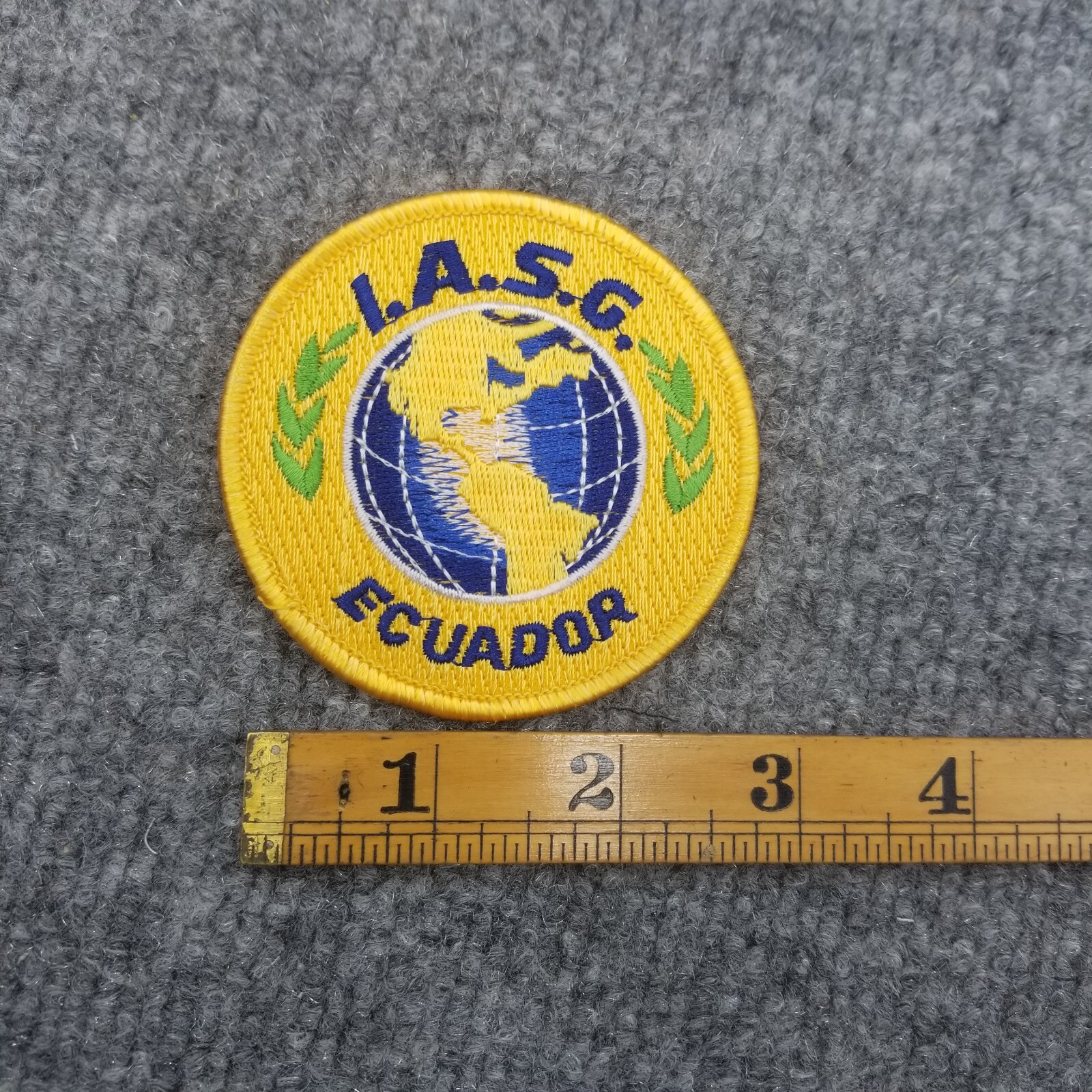 IASG Ecuador Patch Inter Agency Support Group F5