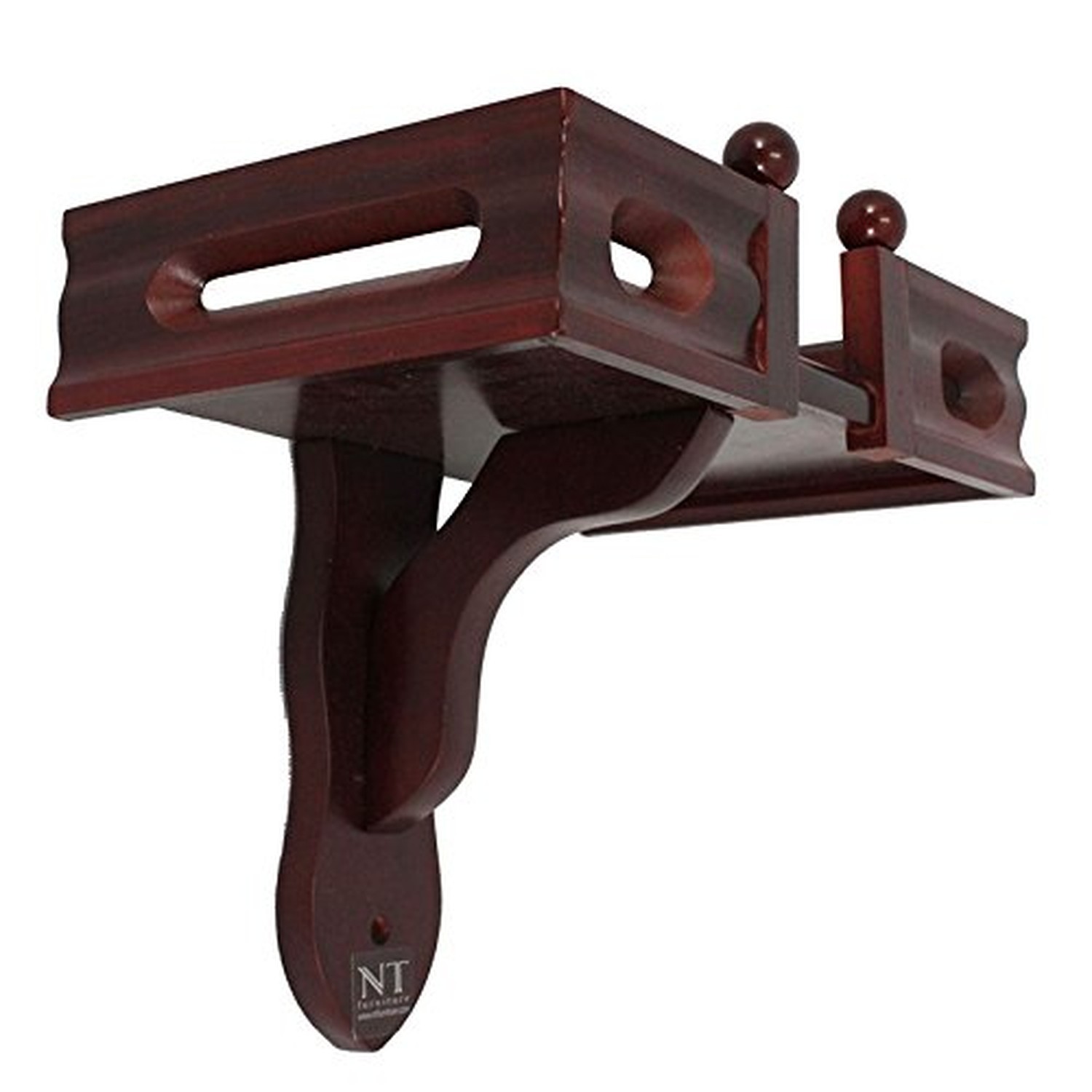 Buddha Altar Shelf Stand Wooden Wall Rack Ming (8x12x11 inches, Cherry)