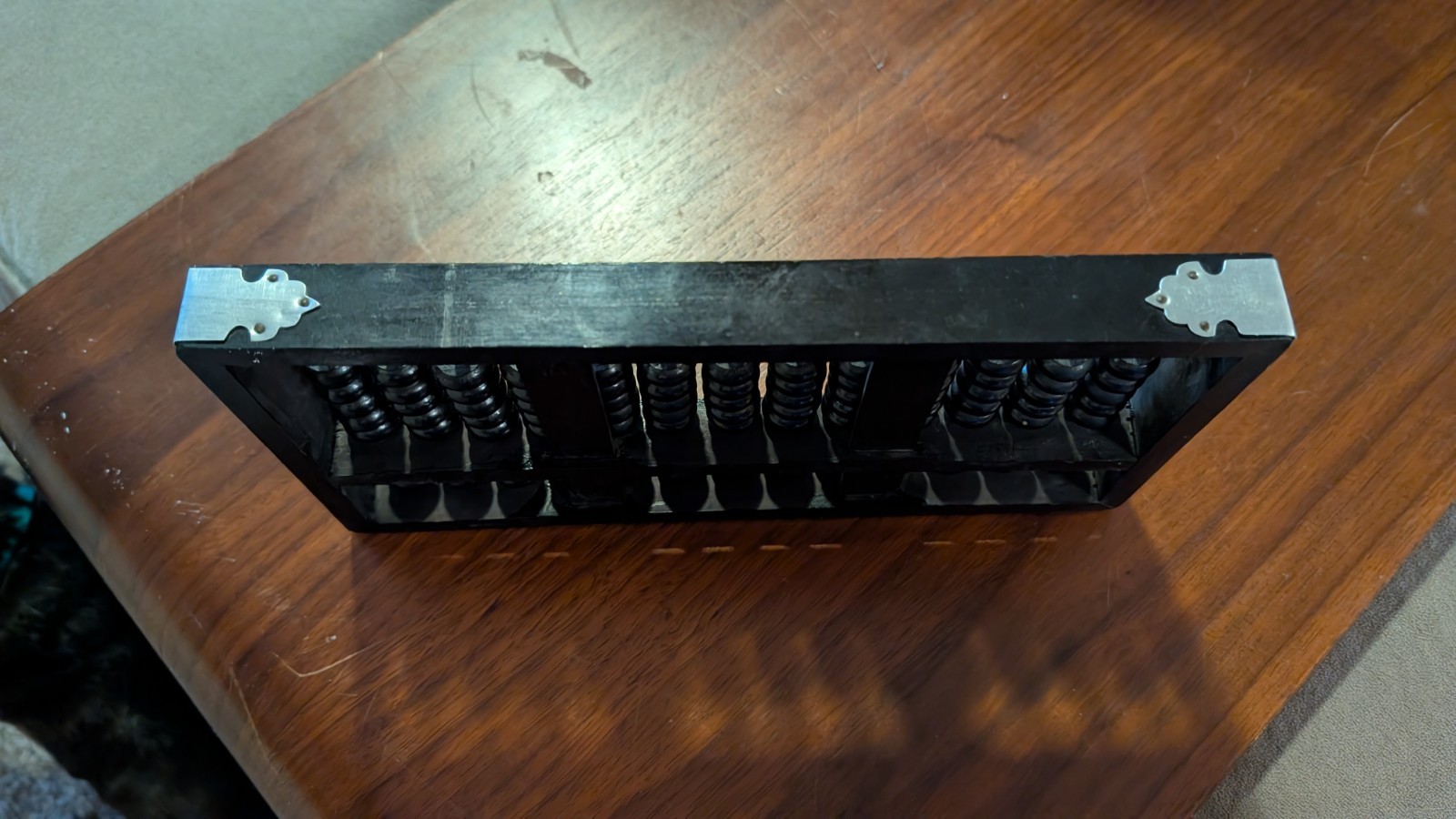 Chinese Abacus Lotus Flower Brand Peoples Republic of China Circa 1950s/60s