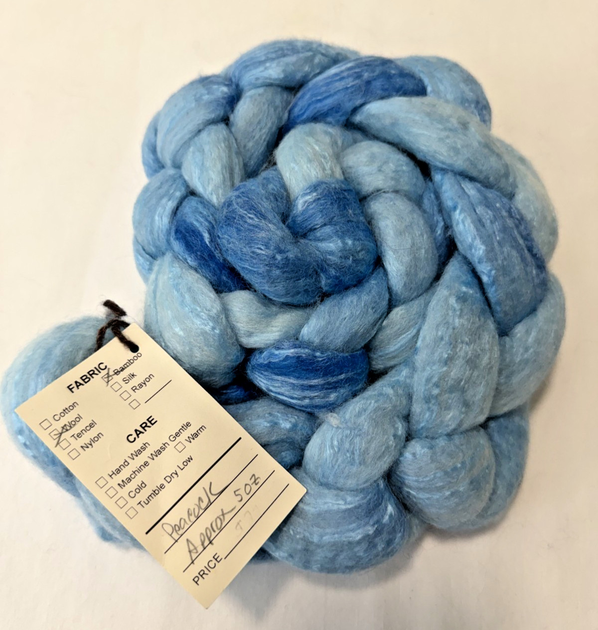 Over 4 Pounds! Spinning Fiber Lot Hand Dyed Hand Painted Wool Bamboo Camel Silk