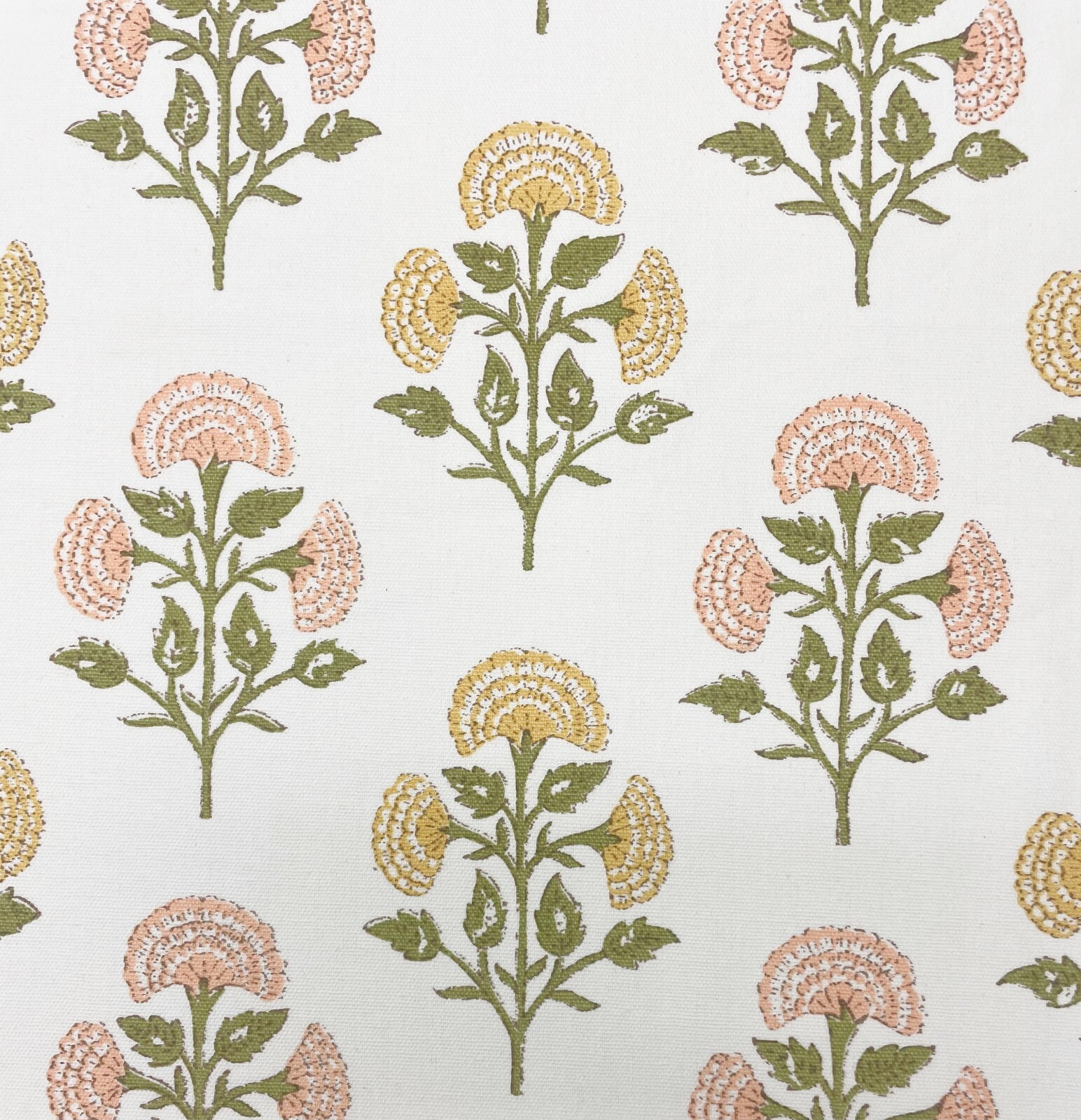 BALLARD DESIGNS ALEXA MULTI OPEN FLORAL MULTIPURPOSE COTTON FABRIC BY YARD 54″W