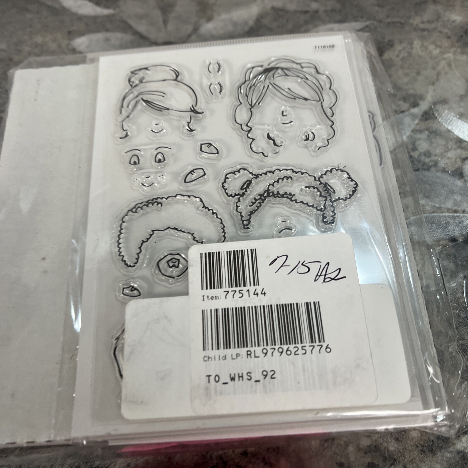 Kingston Crafts Started Kit – Paper Doll Die & 60 Double-Sided 6×6 Paper pack.