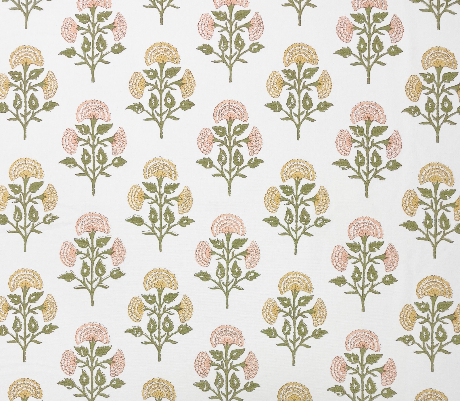 BALLARD DESIGNS ALEXA MULTI OPEN FLORAL MULTIPURPOSE COTTON FABRIC BY YARD 54″W