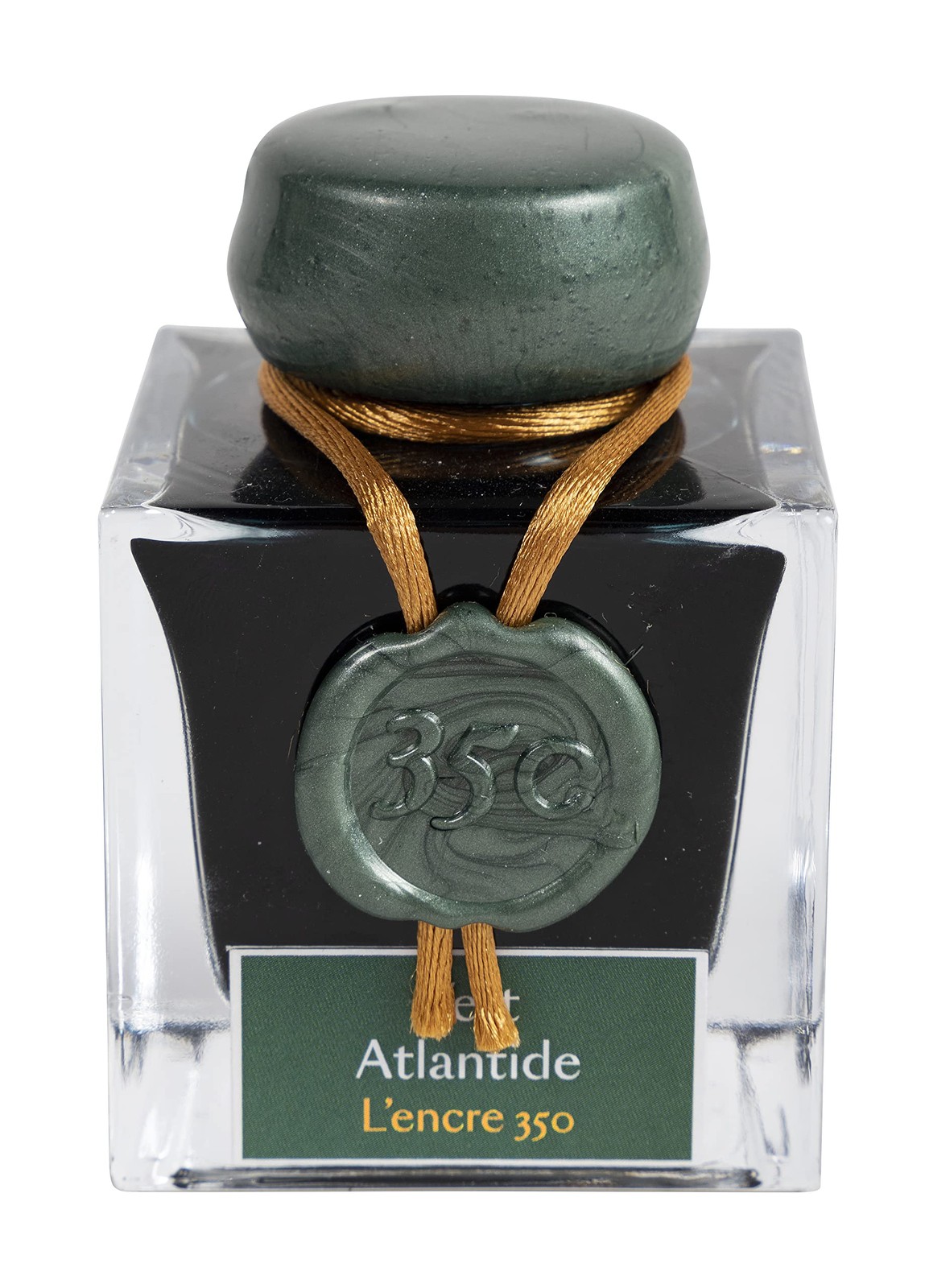 Ref H15139 Vert Atlantide Fountain Rollerball Pen Ink 50ml Bottle Refill