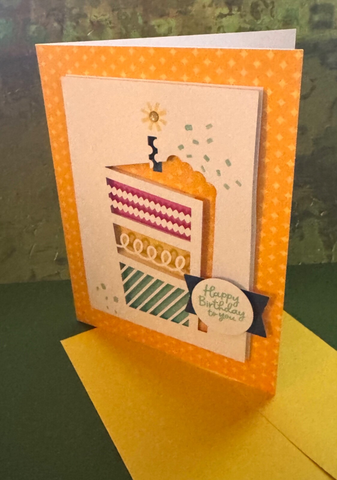 Candles and Cake Birthday Cards – Handmade