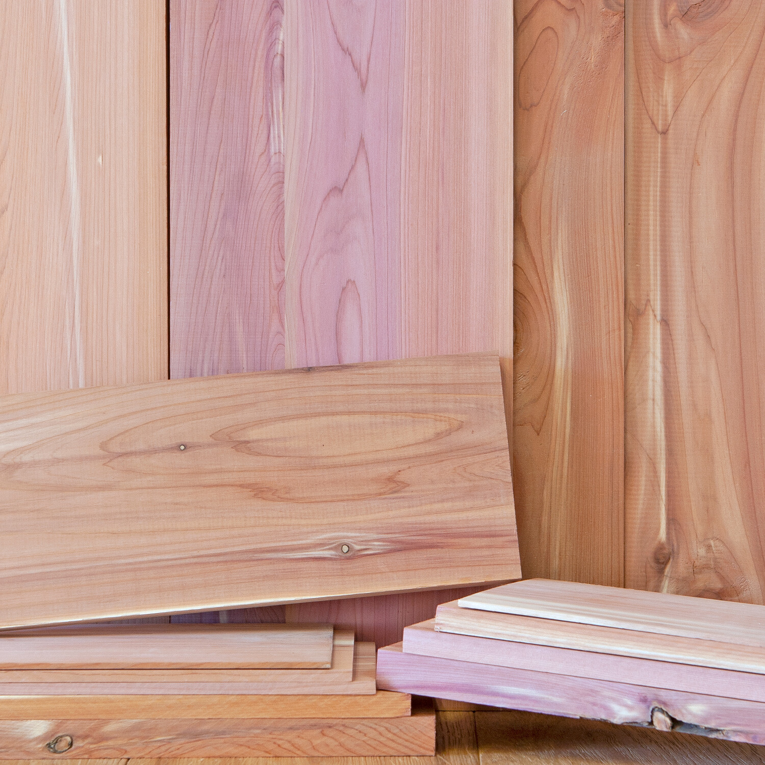 1/8″, 1/4″, 1/2″ & 3/4″ S4S Aromatic Cedar Dimensional Lumber