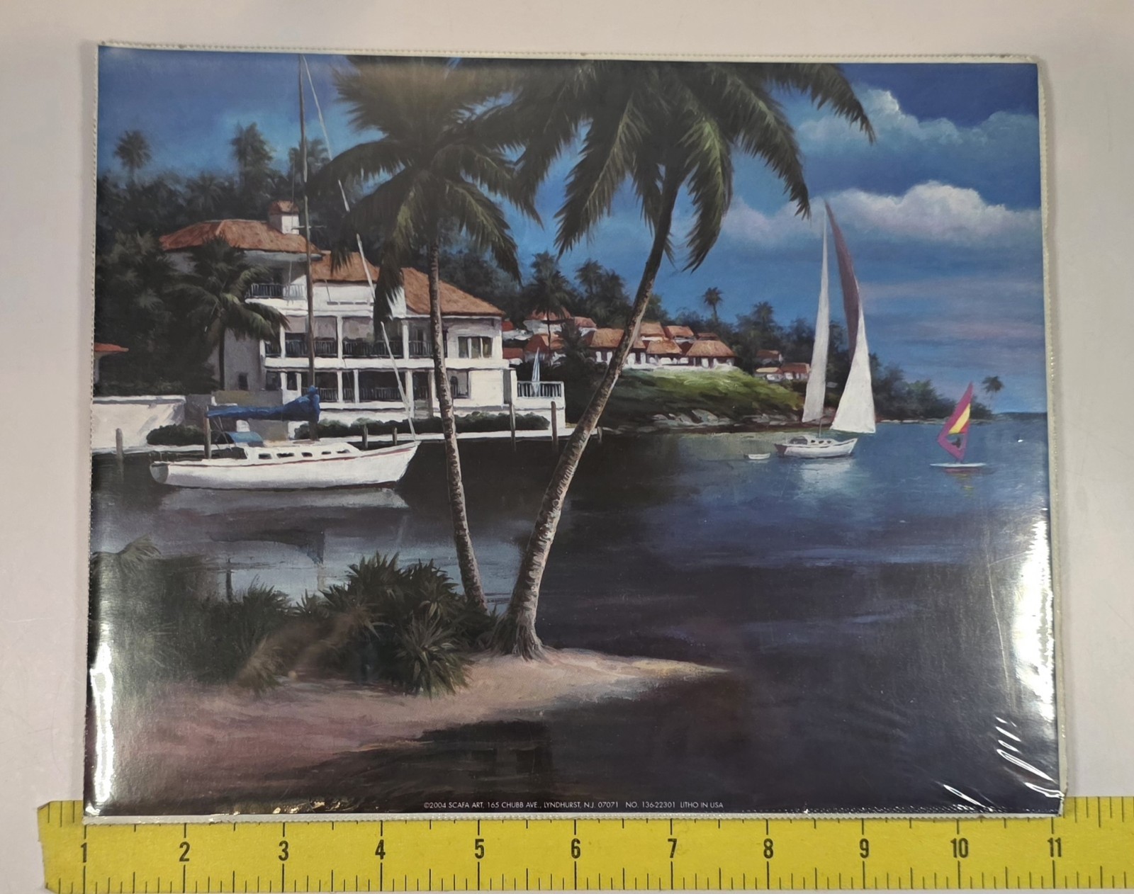 VTG Lot of 5 1999-2004 Unframed Waterscape SCAFA ART SEALED Lithographs NY, NY