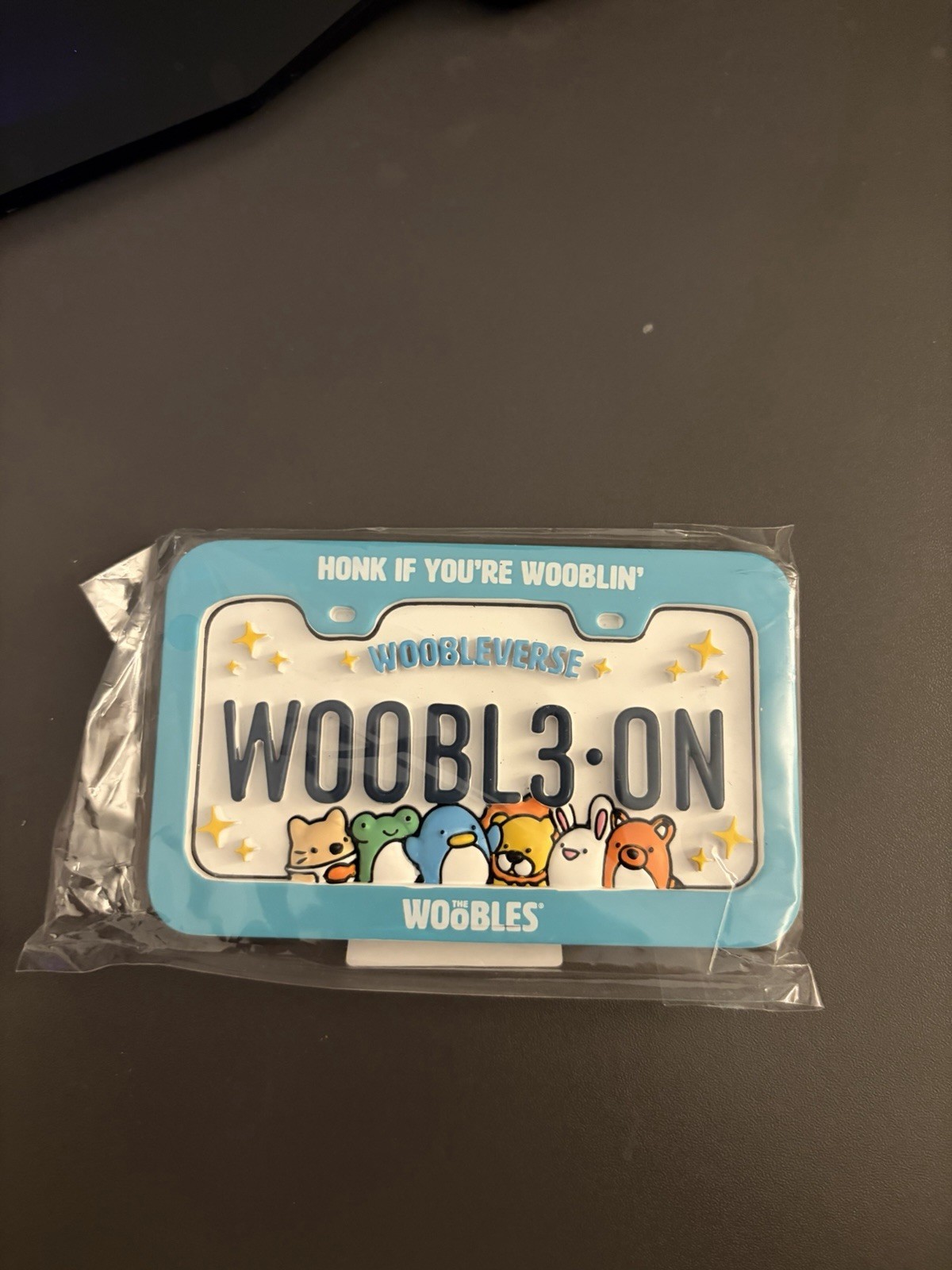 Woobles Wagon 2026 Woobleverse Exclusive Fridge License Plate Magnet NEW