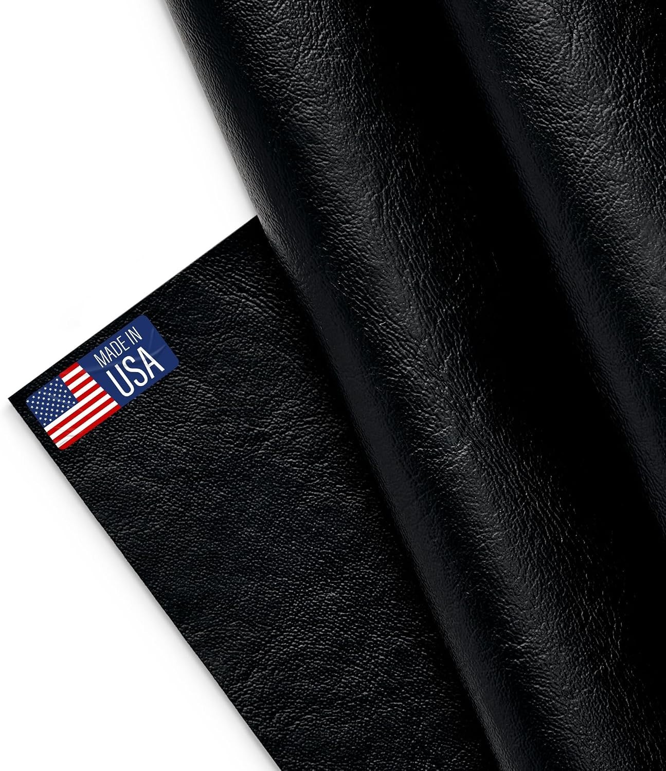 Marine Vinyl Fabric 5 Yard Roll – Smooth Black
