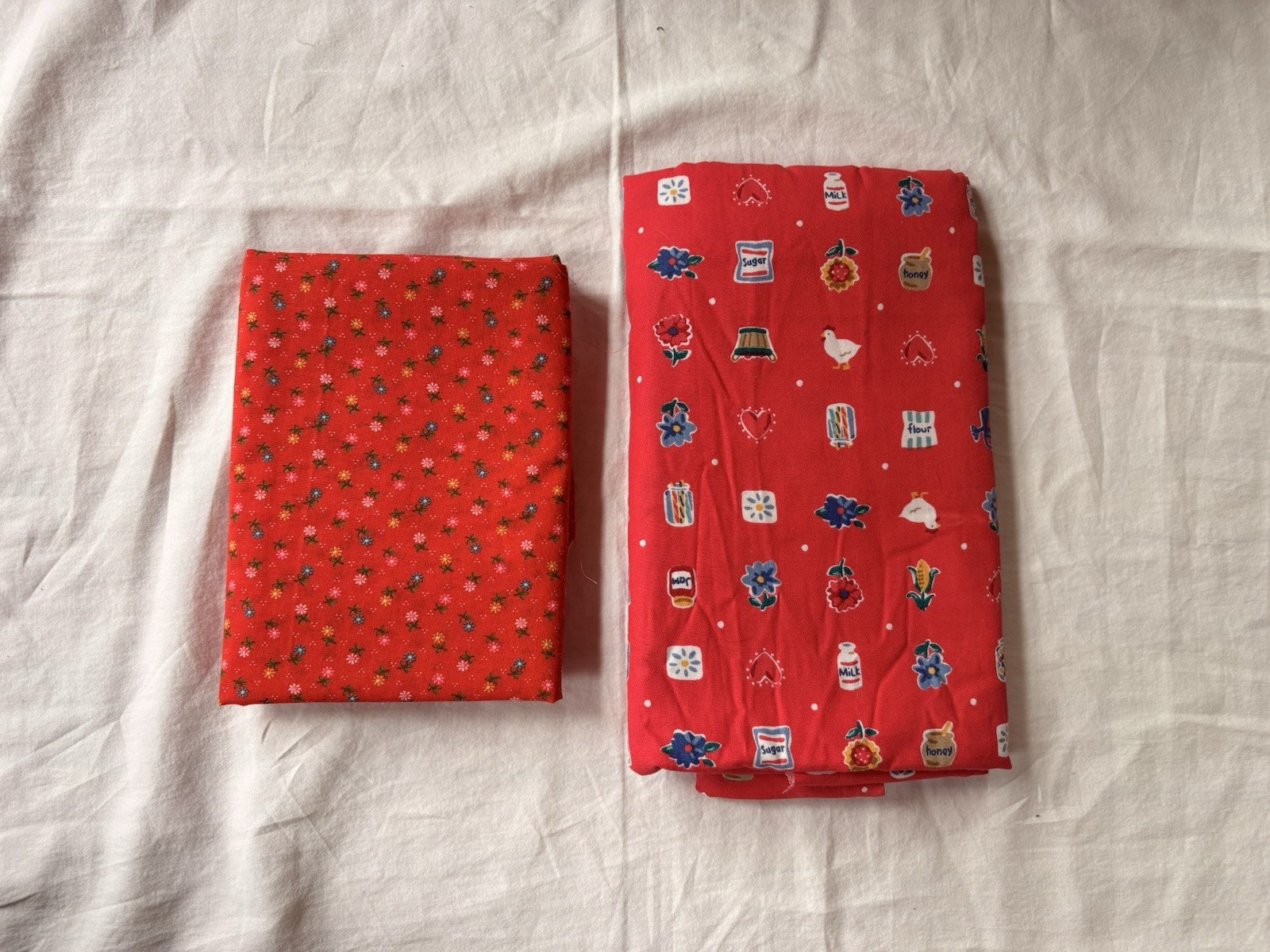 Fabric Remnants & Scraps Lot – Vintage Fabric – Large Lot – 10+ Pounds Of Fabric