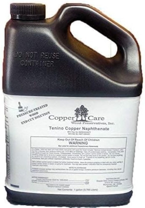 Ready-to-Use 1 Gallon Copper Naphthenate 17% Wood Preservative for Exterior Use