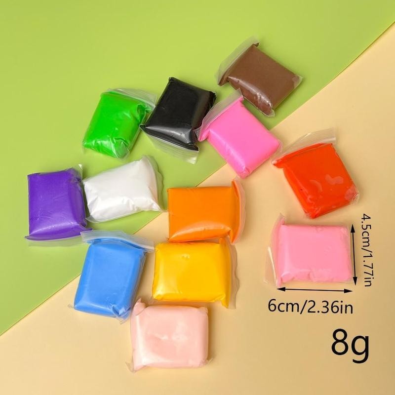 24 Colors Magic Clay Nature Color DIY Air Dry Clay with tool as Best Present