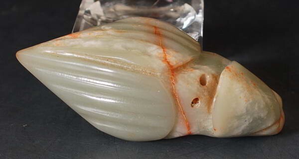 ELEGANT Chinese jade culture BIRD PiXie Pendant!
