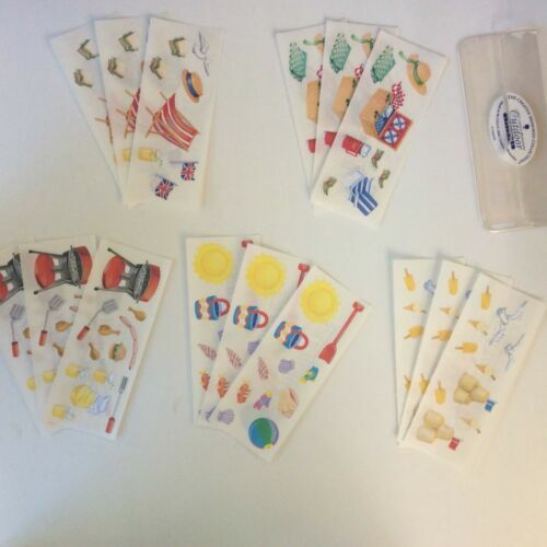 Creative Memories United Kingdom Outdoor & Variety Sticker Packs. NIP.