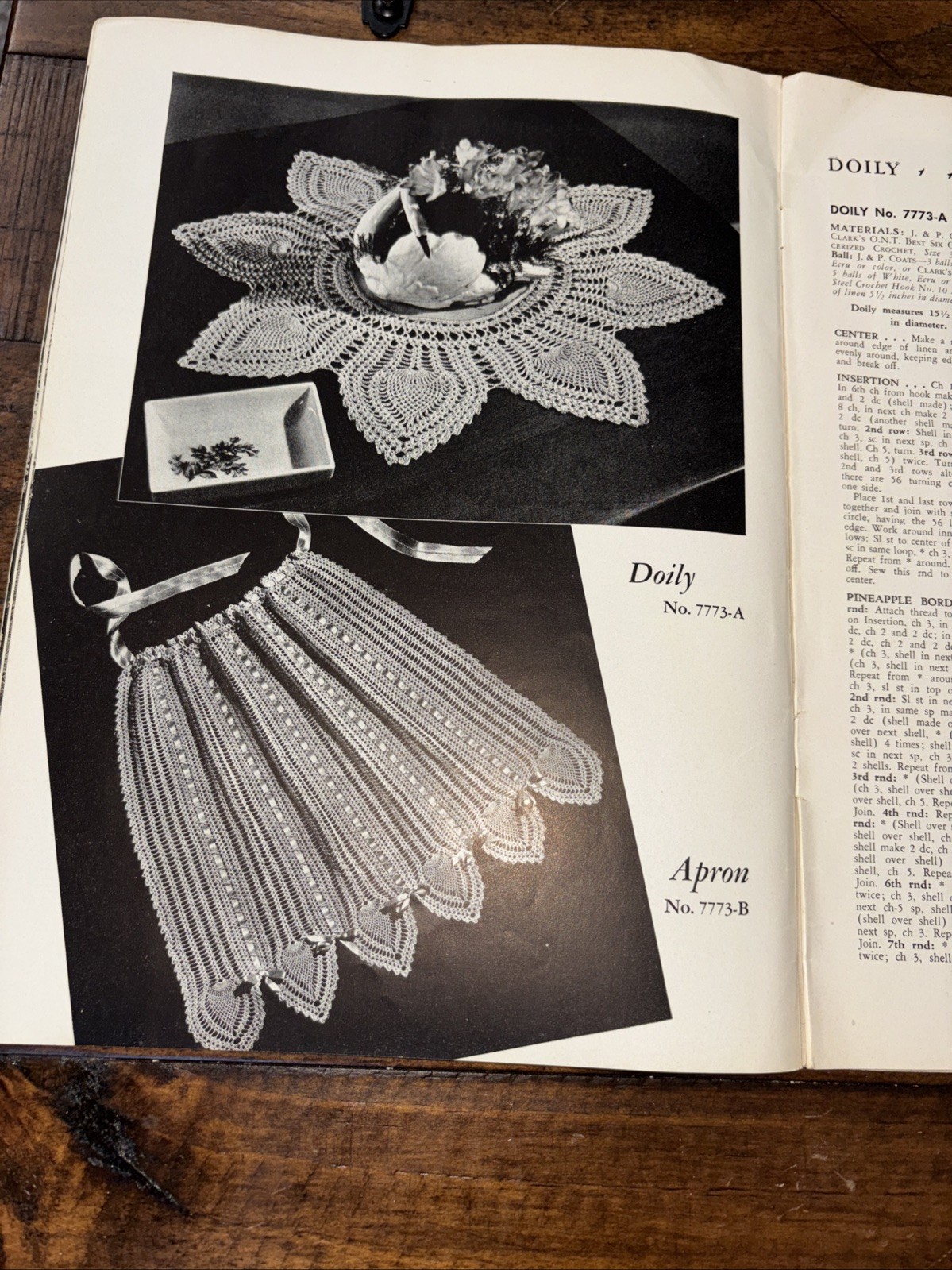 Lot of 3 Vtg Crochet Books Pineapple Pattern, Doilies, Runner, Vanity set, More