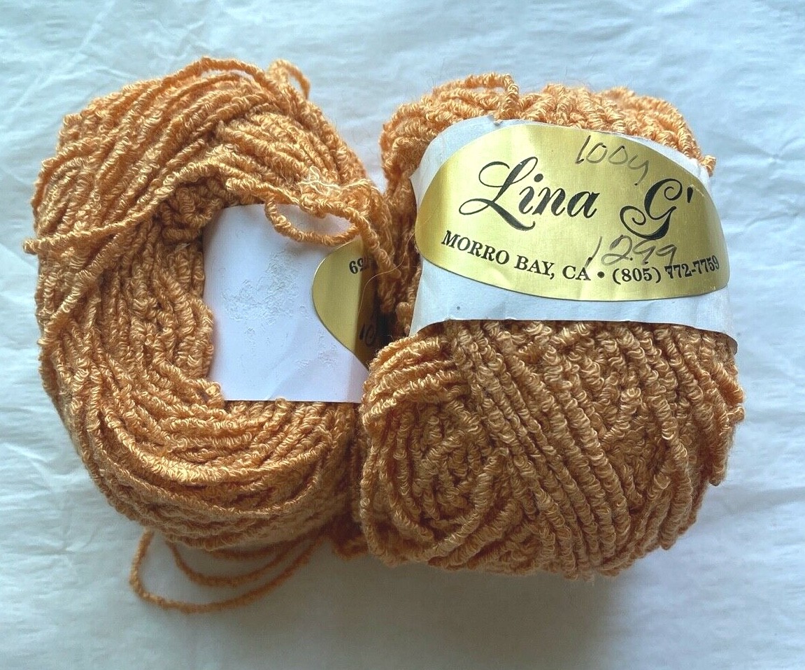 Private Label 100 Yards Viscose Tangerine Worsted Yarn