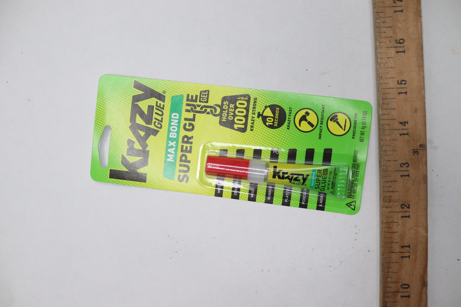 Krazy Glue Advanced Gel Clear 0.14 oz EPIKG48448MR