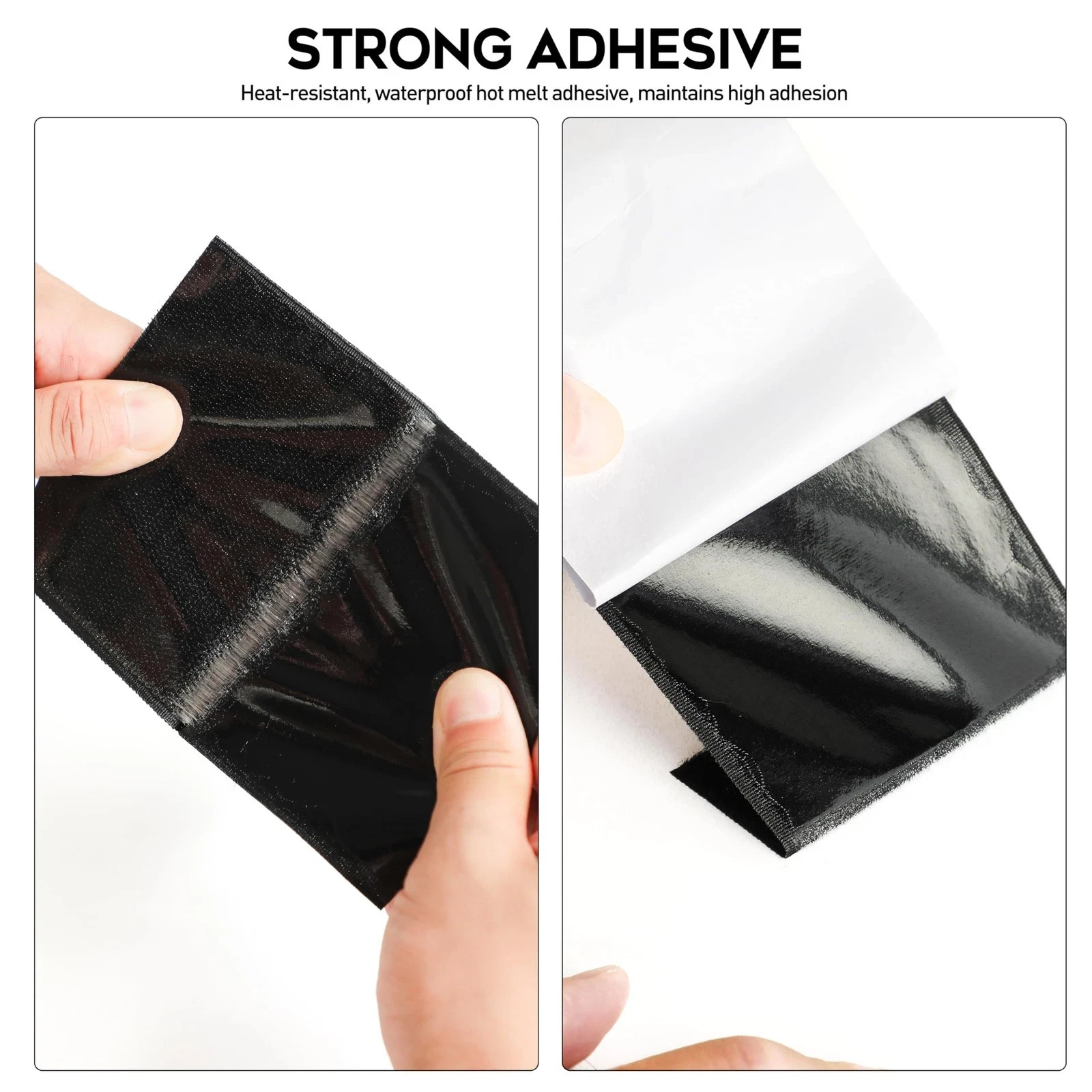4.4 Inches x 7 Feet Strong Sticky Back Heavy Duty Hook and Loop Tape Adhesive